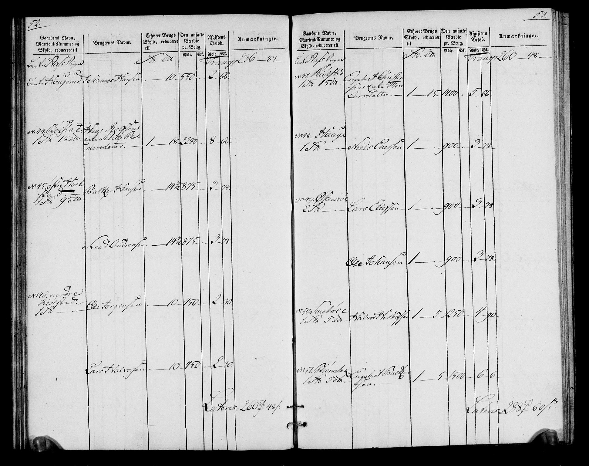 Rentekammeret inntil 1814, Realistisk ordnet avdeling, AV/RA-EA-4070/N/Ne/Nea/L0015: Follo fogderi. Oppebørselsregister, 1803-1804, s. 30