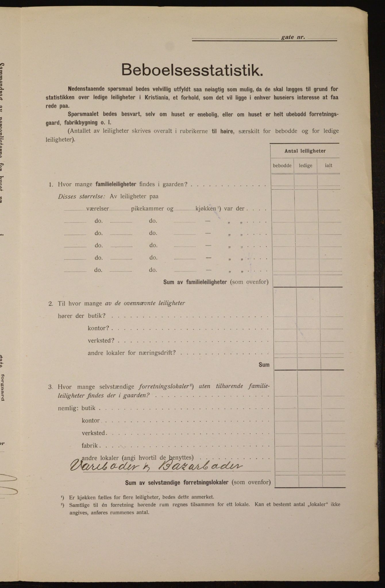 OBA, Kommunal folketelling 1.2.1912 for Kristiania, 1912, s. 58810