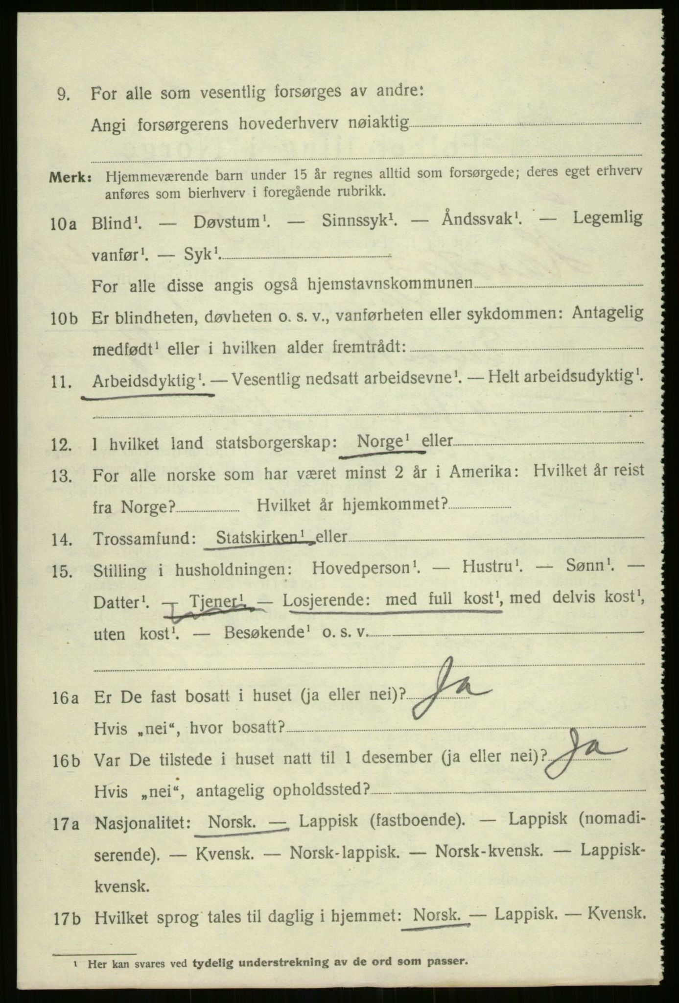 SATØ, Folketelling 1920 for 1901 Harstad ladested, 1920, s. 5999
