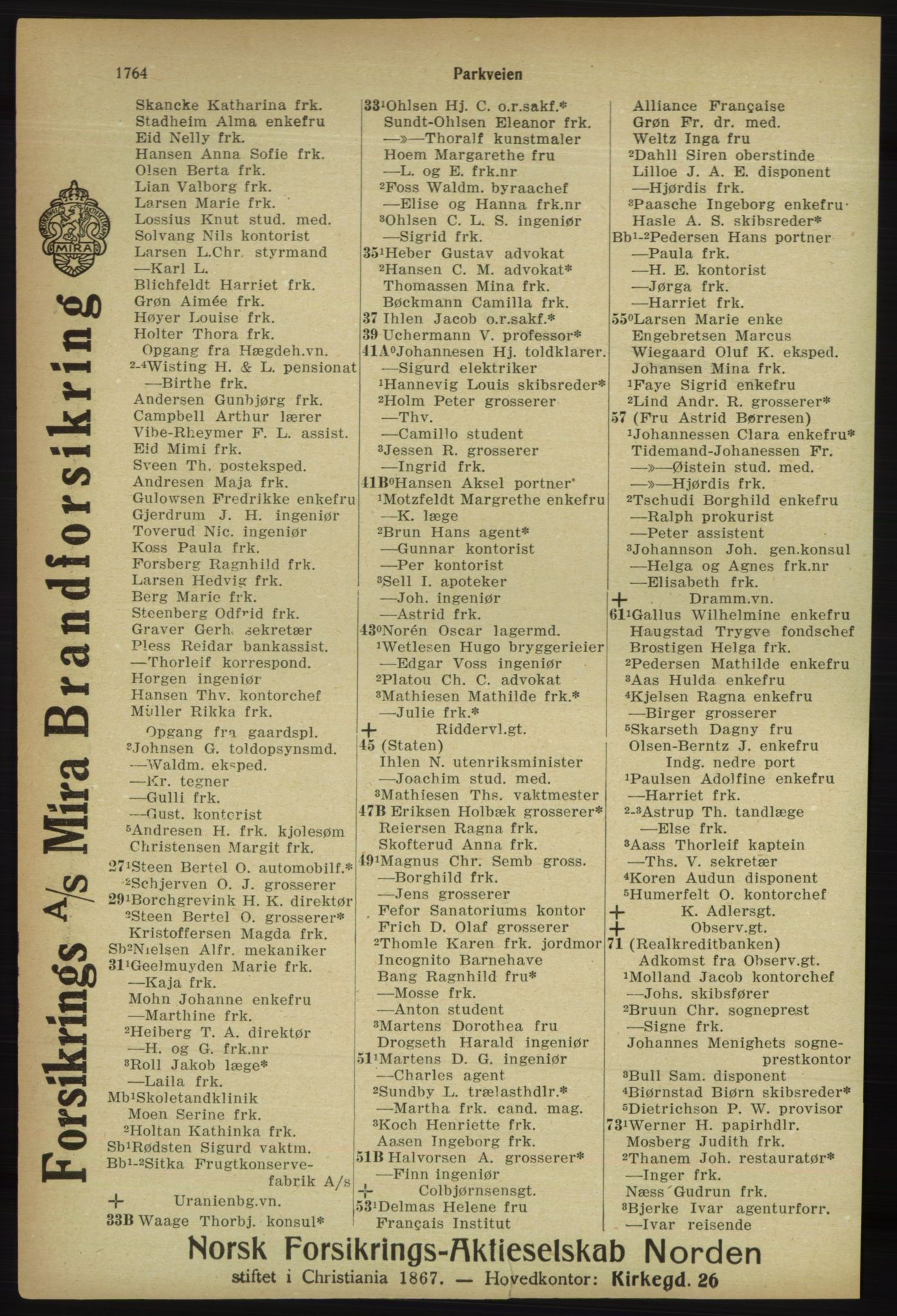 Kristiania/Oslo adressebok, PUBL/-, 1918, s. 1917