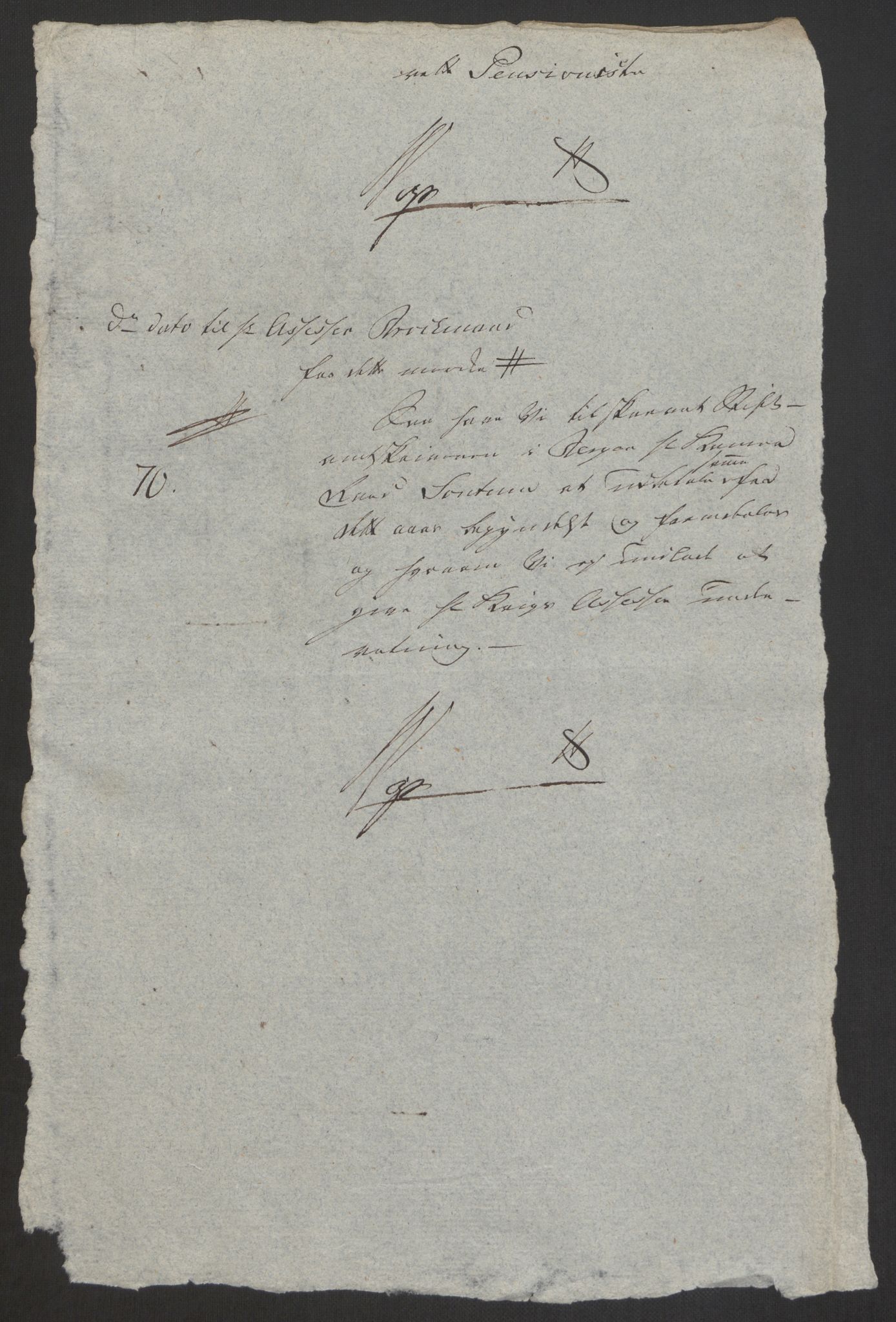 Forsvaret, Den norske kvesthuskasse/krigshospitalkasse, AV/RA-RAFA-1887/F/Fa/L0008: Konsepter, 1790-1793, s. 859