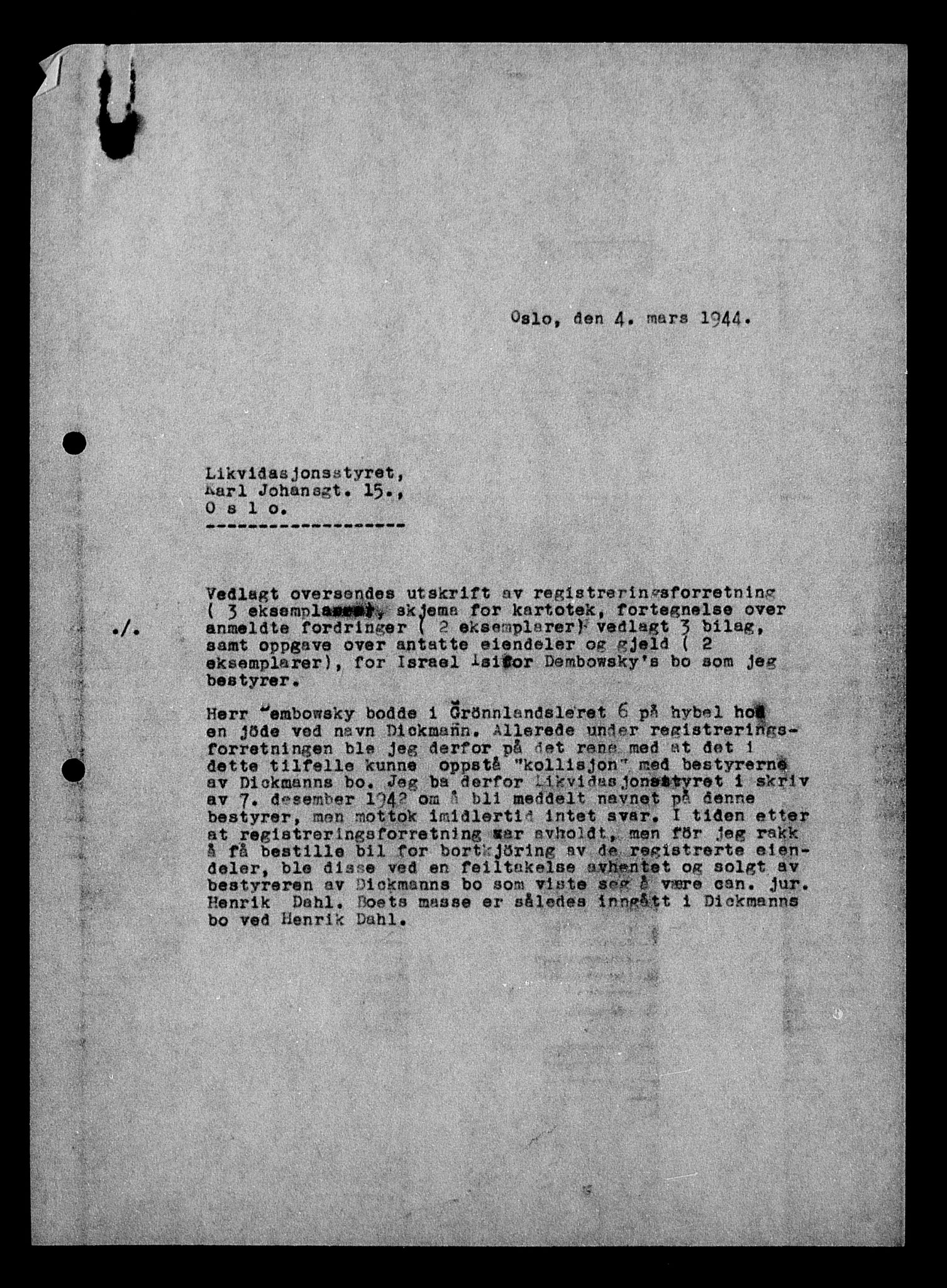 Justisdepartementet, Tilbakeføringskontoret for inndratte formuer, AV/RA-S-1564/H/Hc/Hcc/L0930: --, 1945-1947, s. 489