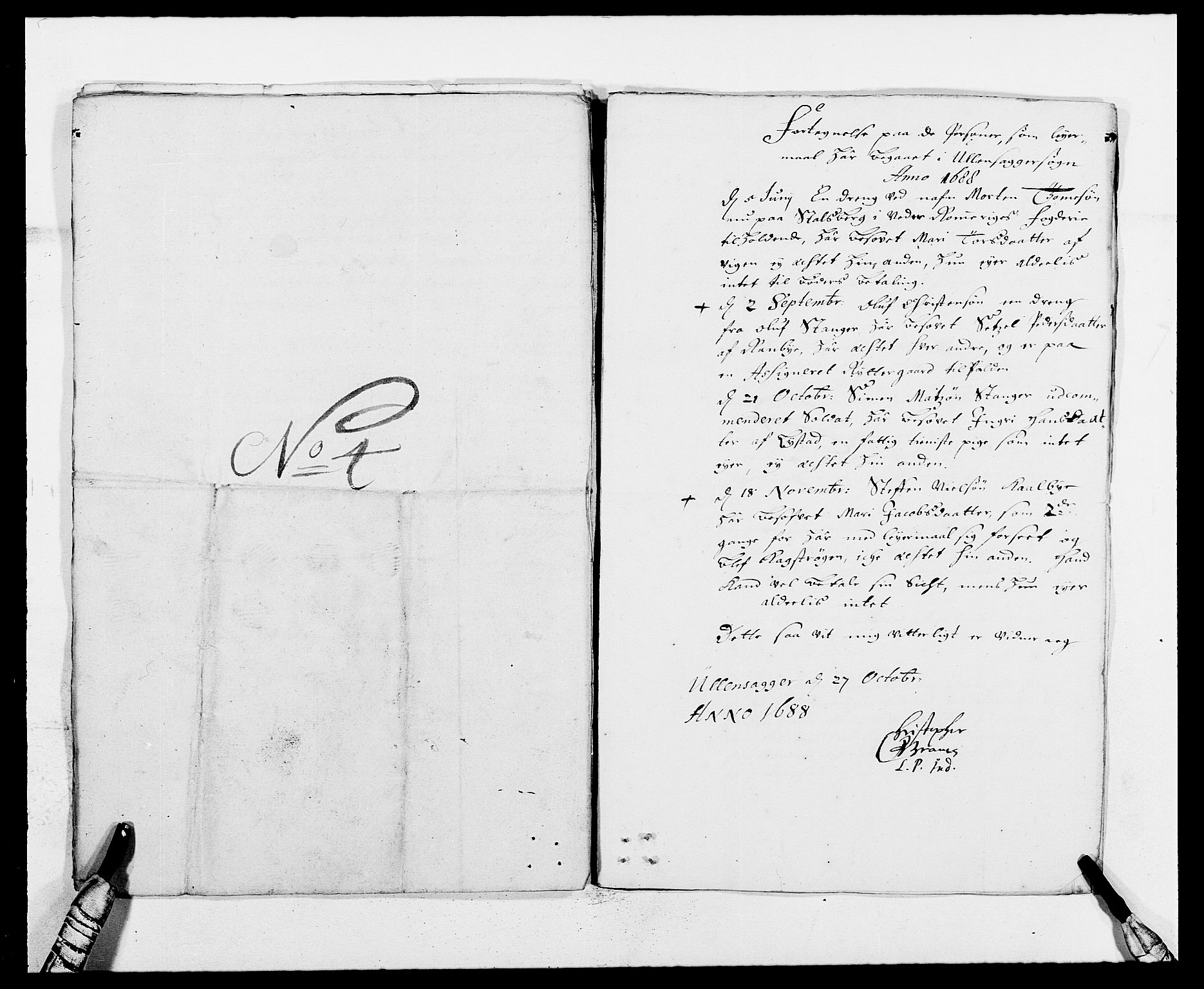 Rentekammeret inntil 1814, Reviderte regnskaper, Fogderegnskap, AV/RA-EA-4092/R12/L0700: Fogderegnskap Øvre Romerike, 1687-1688, s. 312