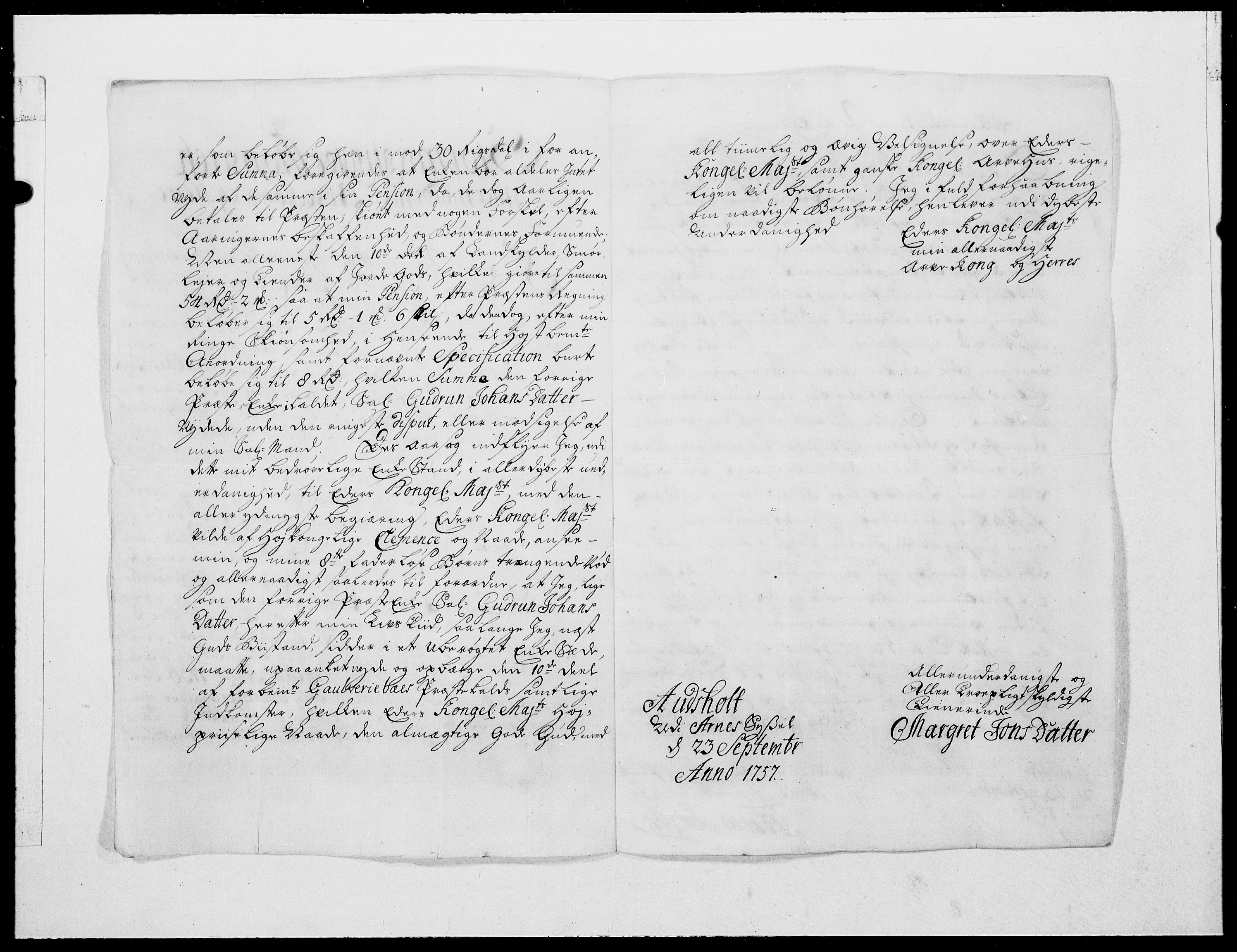 Danske Kanselli 1572-1799, AV/RA-EA-3023/F/Fc/Fcc/Fcca/L0175: Norske innlegg 1572-1799, 1758, s. 139