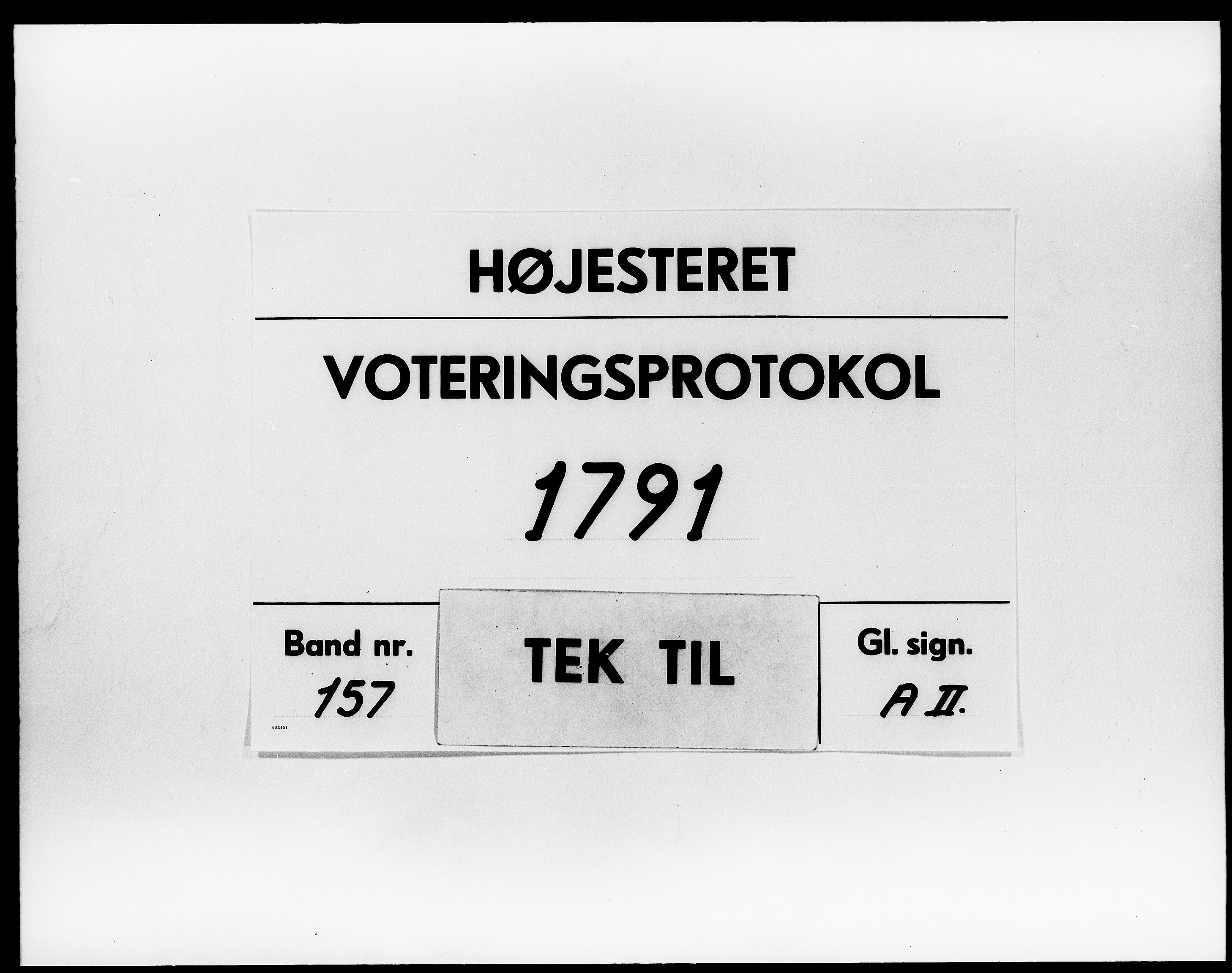 Højesteret, DRA/A-0009, 1791