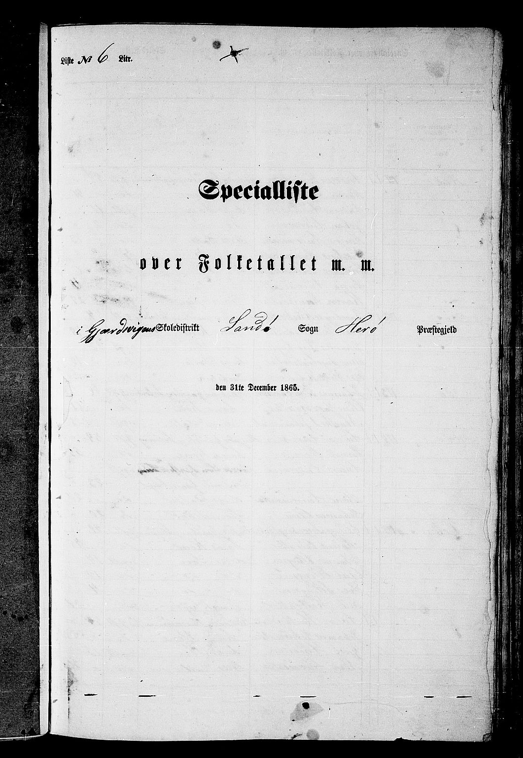 RA, Folketelling 1865 for 1515P Herøy prestegjeld, 1865, s. 90
