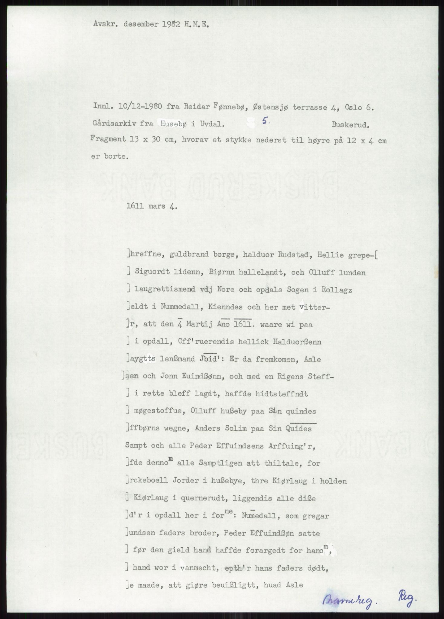 Samlinger til kildeutgivelse, Diplomavskriftsamlingen, RA/EA-4053/H/Ha, s. 1779
