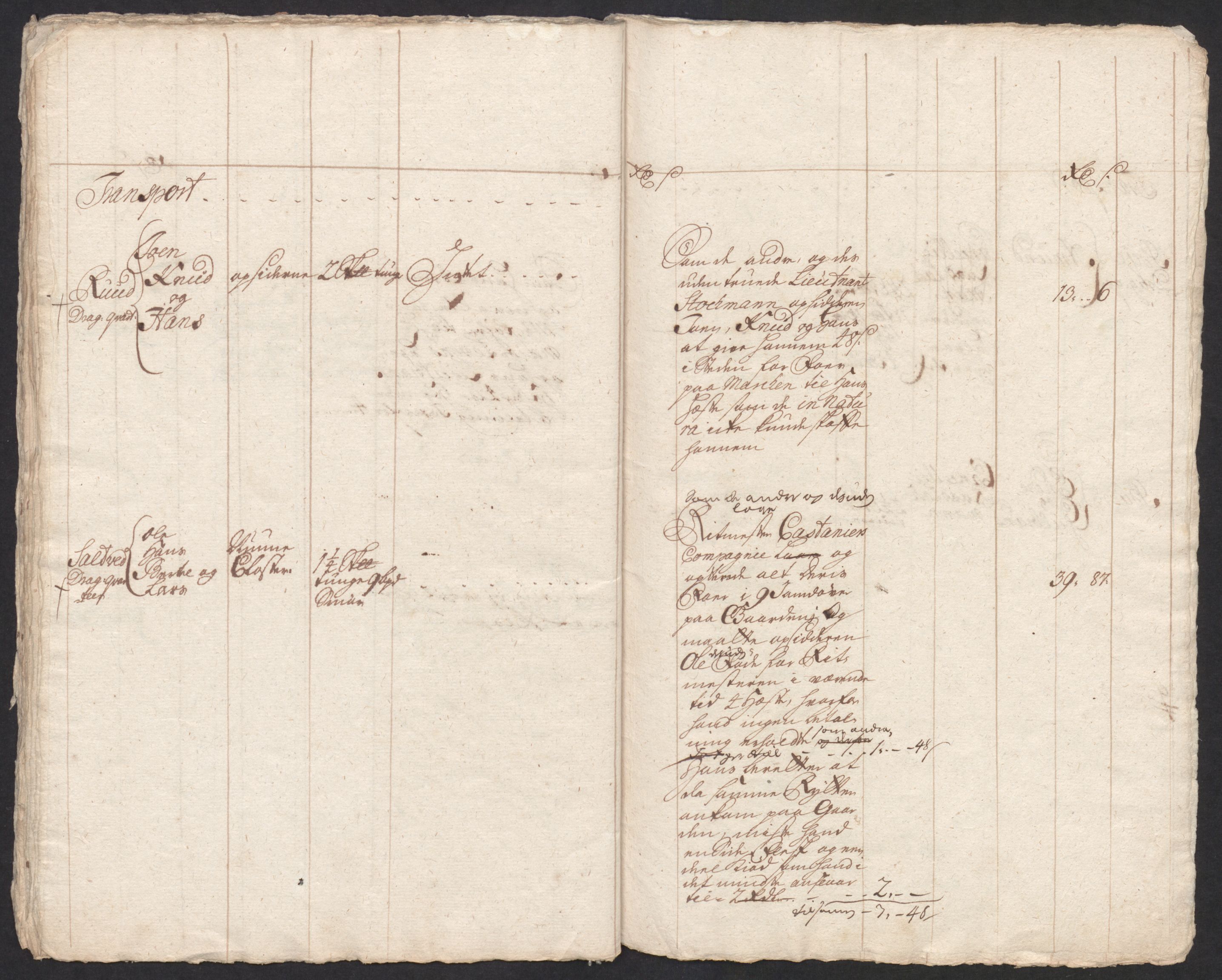 Danske Kanselli, Skapsaker, AV/RA-EA-4061/F/L0094: Skap 16, pakke 6, 1716-1719, s. 36