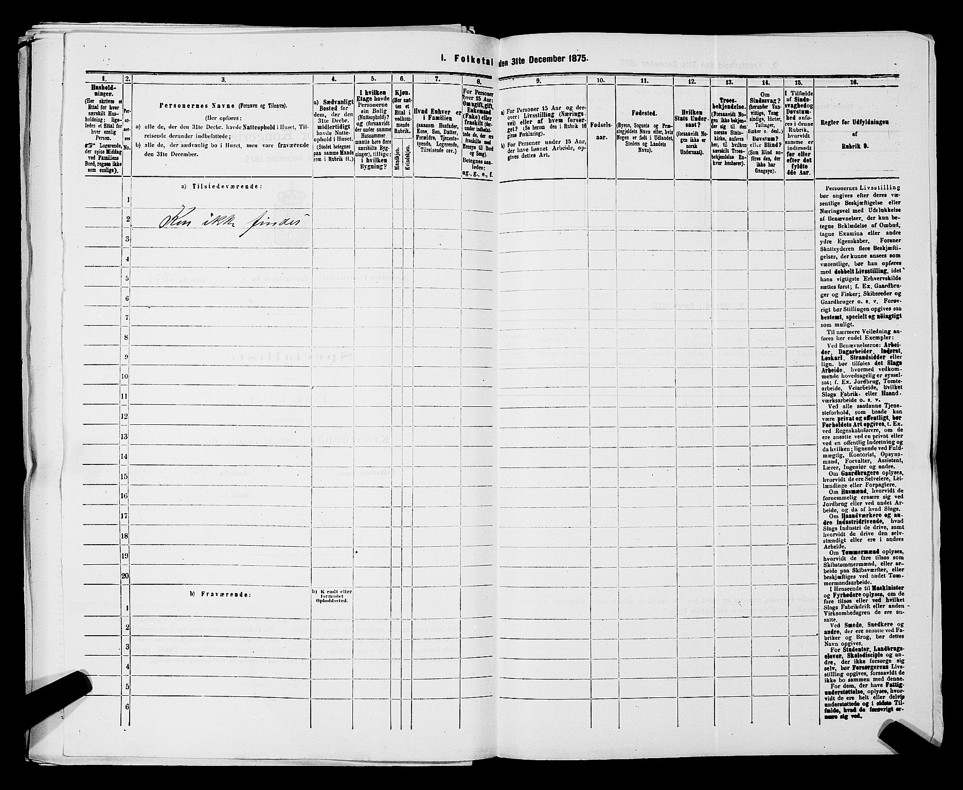 RA, Folketelling 1875 for 0103B Fredrikstad prestegjeld, Fredrikstad kjøpstad, 1875, s. 1342