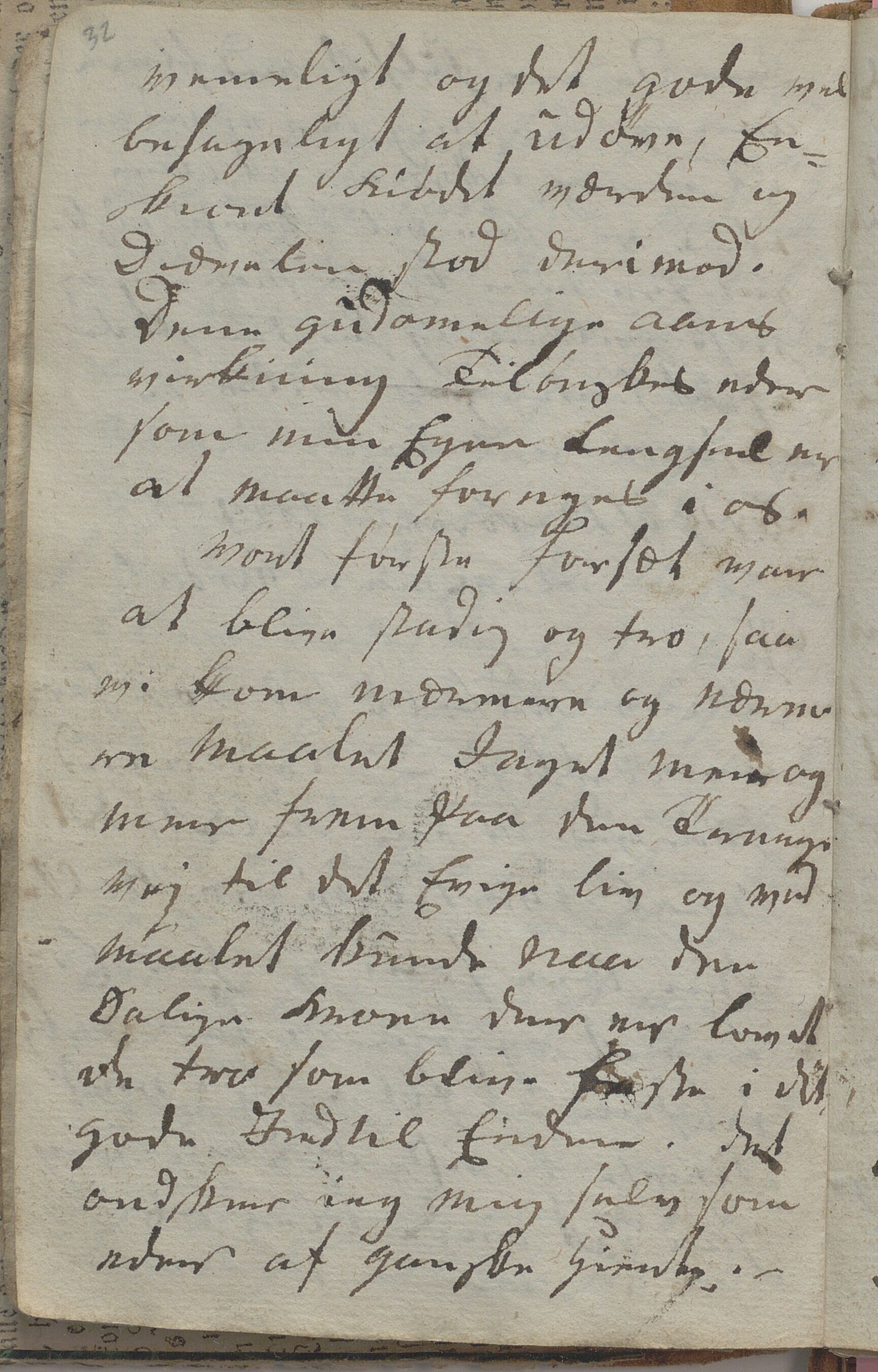 Heggtveitsamlingen, TMF/A-1007/H/L0045/0004: Brev, kopibøker, biografiske opptegnelser etc. / "Blegen", 1815-1830, s. 32