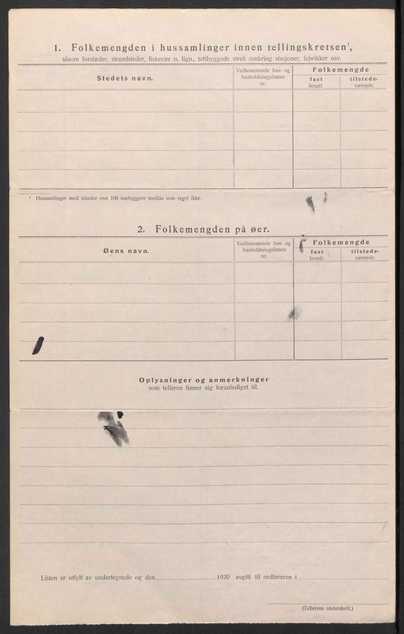 SAH, Folketelling 1920 for 0518 Nord-Fron herred, 1920, s. 26