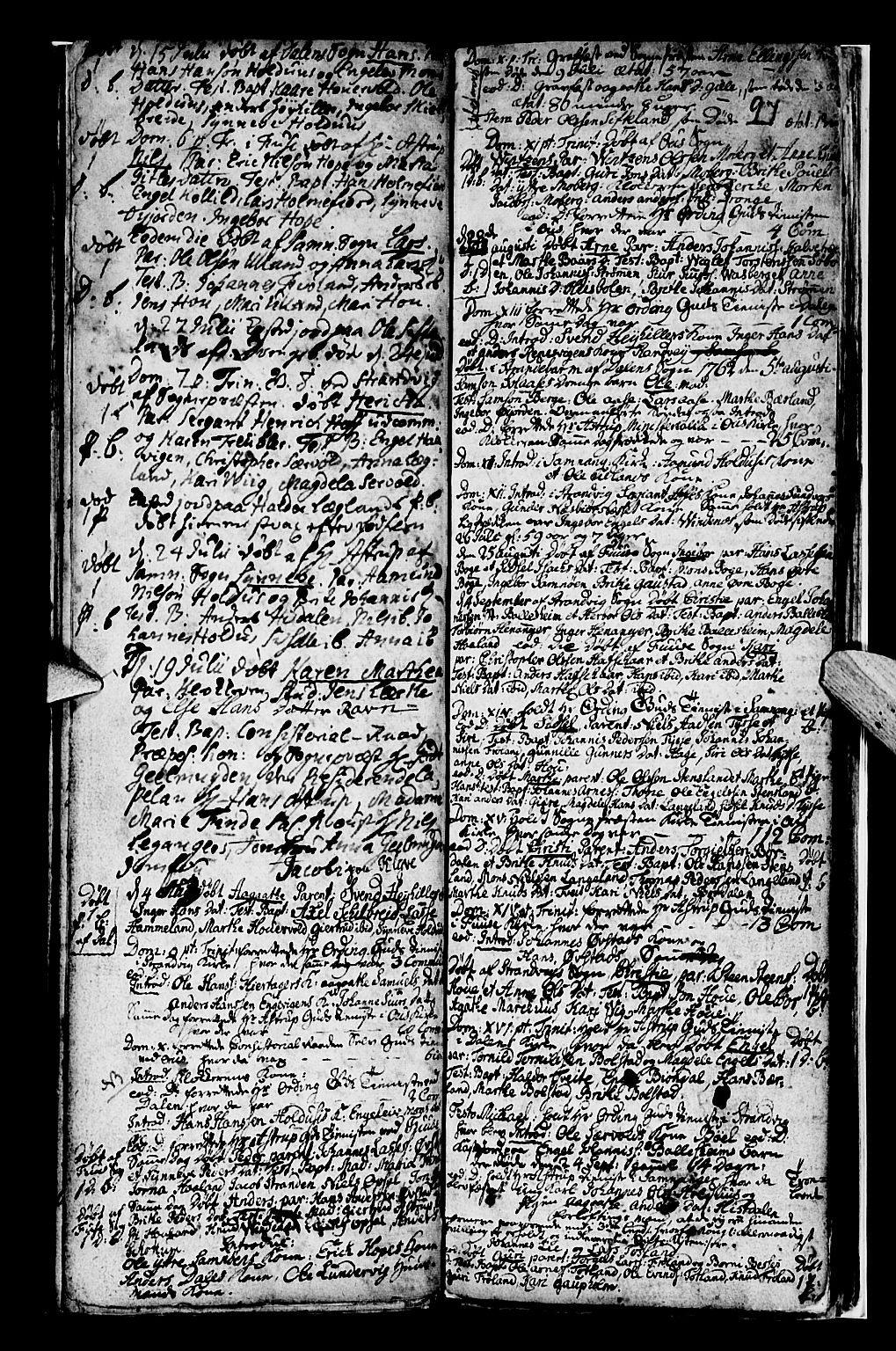 Os sokneprestembete, SAB/A-99929: Ministerialbok nr. A 8, 1760-1765, s. 97