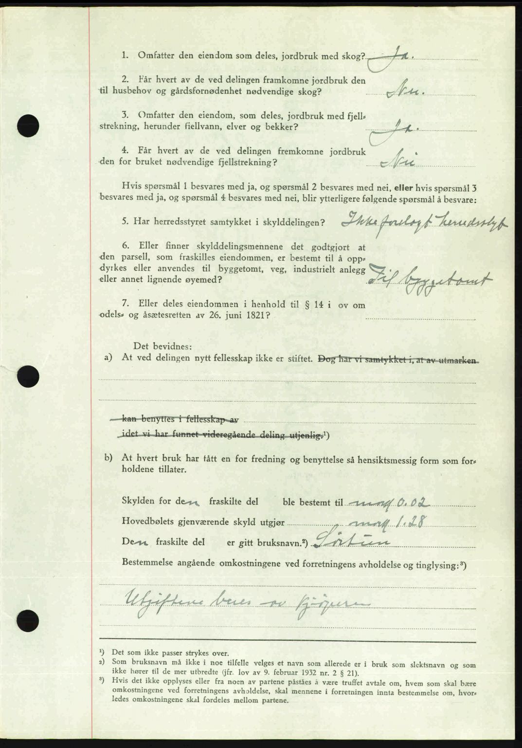 Romsdal sorenskriveri, AV/SAT-A-4149/1/2/2C: Pantebok nr. A20, 1946-1946, Dagboknr: 1230/1946