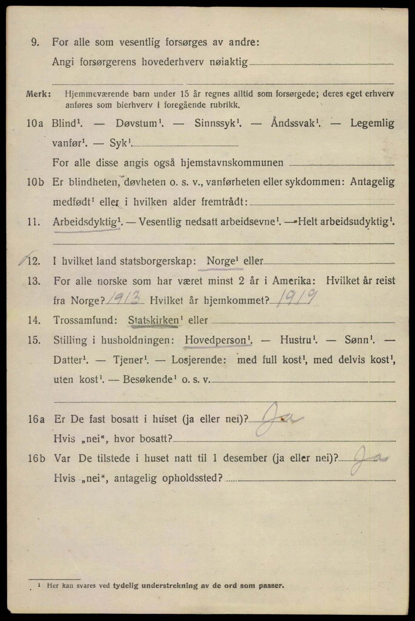 SAO, Folketelling 1920 for 0301 Kristiania kjøpstad, 1920, s. 278714