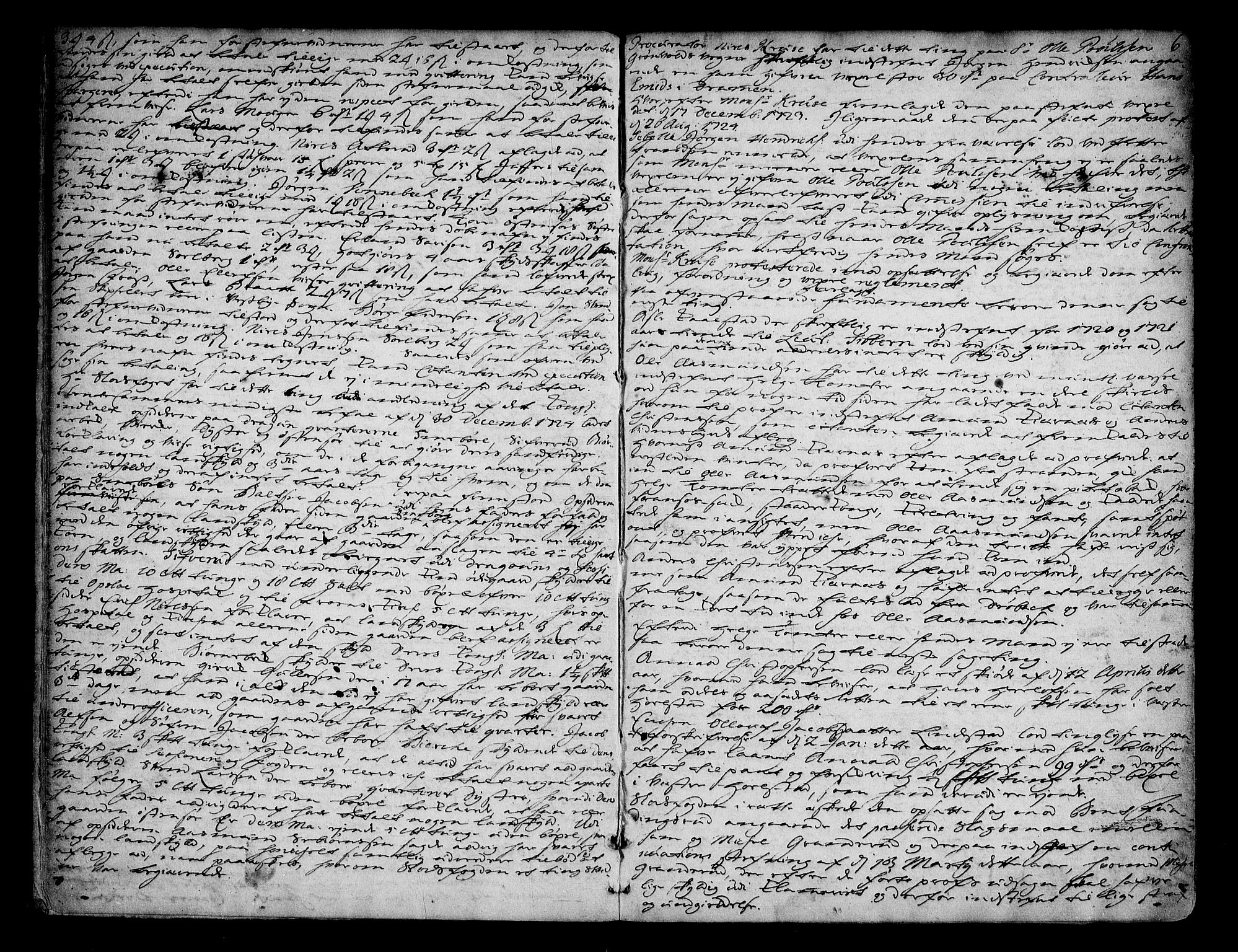 Follo sorenskriveri, AV/SAO-A-10274/F/Fb/Fba/L0034: Tingbok, 1725-1729, s. 5b-6a