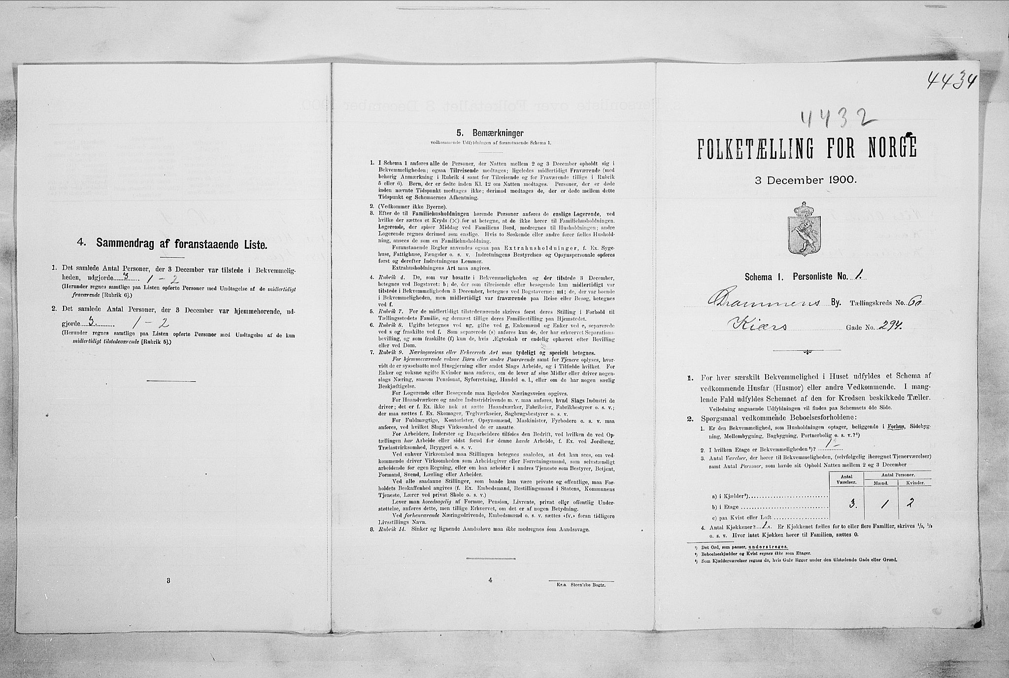 RA, Folketelling 1900 for 0602 Drammen kjøpstad, 1900, s. 13830
