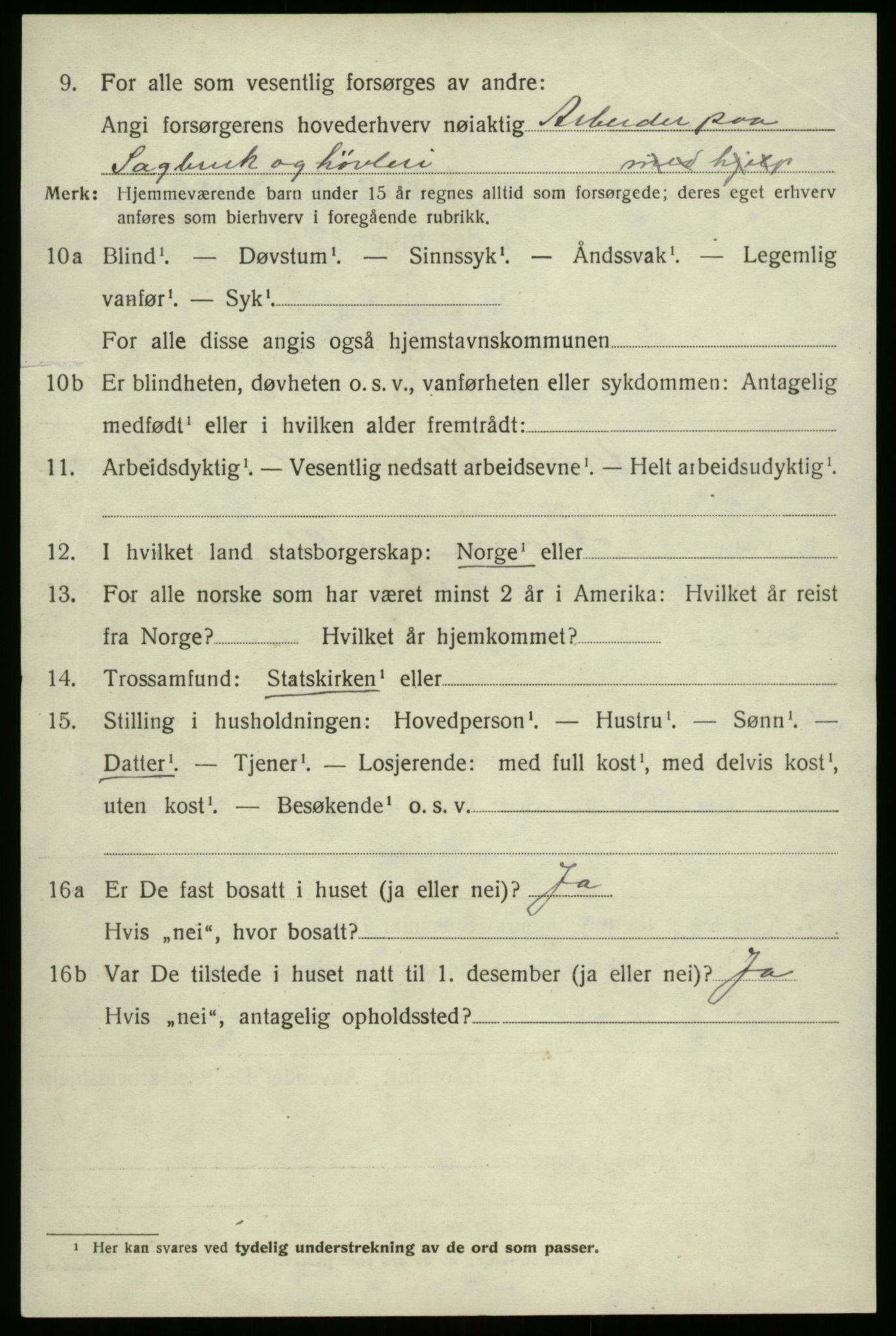SAB, Folketelling 1920 for 1447 Innvik herred, 1920, s. 3430