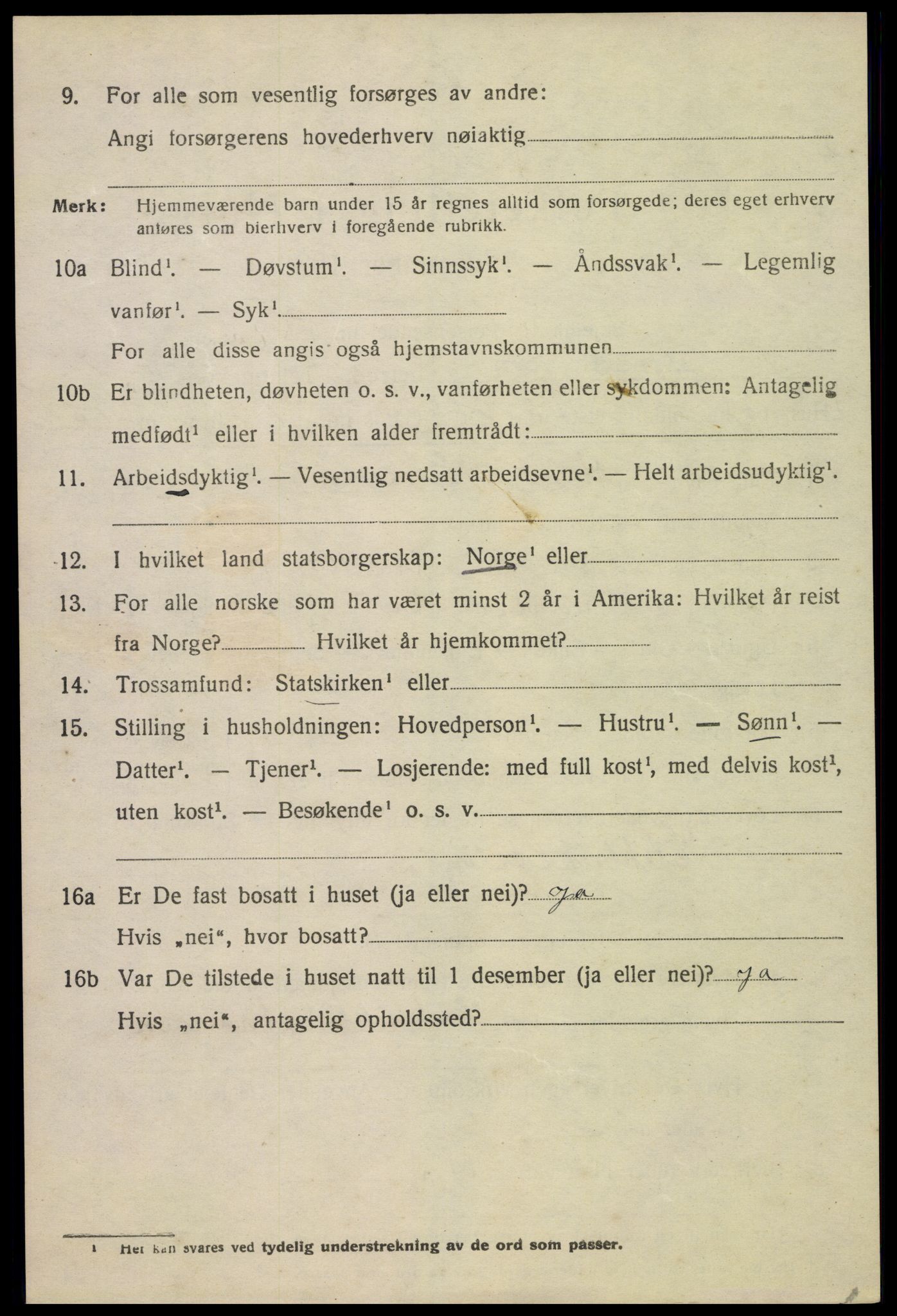 SAKO, Folketelling 1920 for 0798 Fredriksvern herred, 1920, s. 594