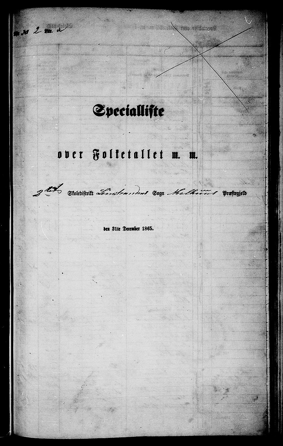 RA, Folketelling 1865 for 1653P Melhus prestegjeld, 1865, s. 216