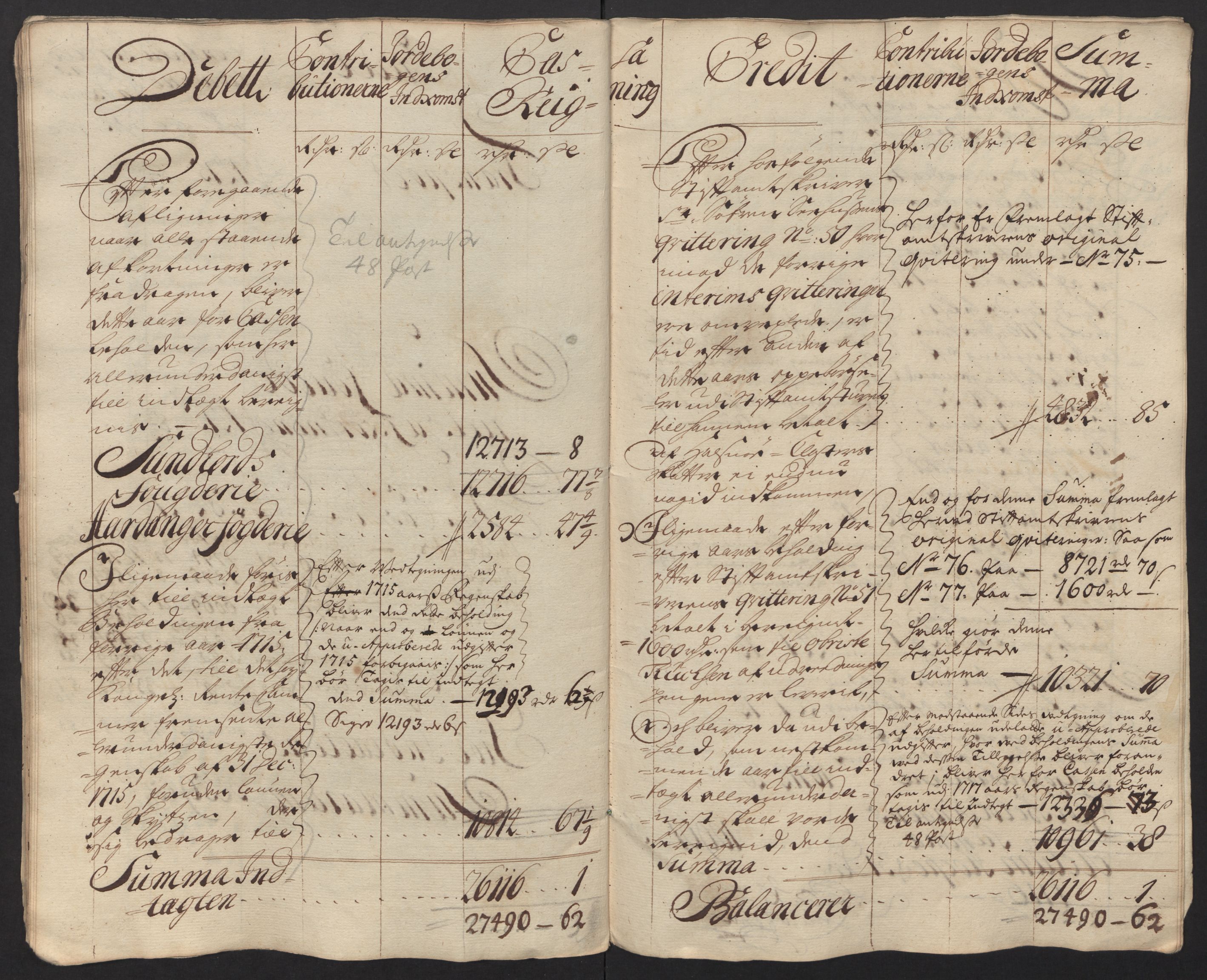 Rentekammeret inntil 1814, Reviderte regnskaper, Fogderegnskap, RA/EA-4092/R48/L2992: Fogderegnskap Sunnhordland og Hardanger, 1716, s. 29