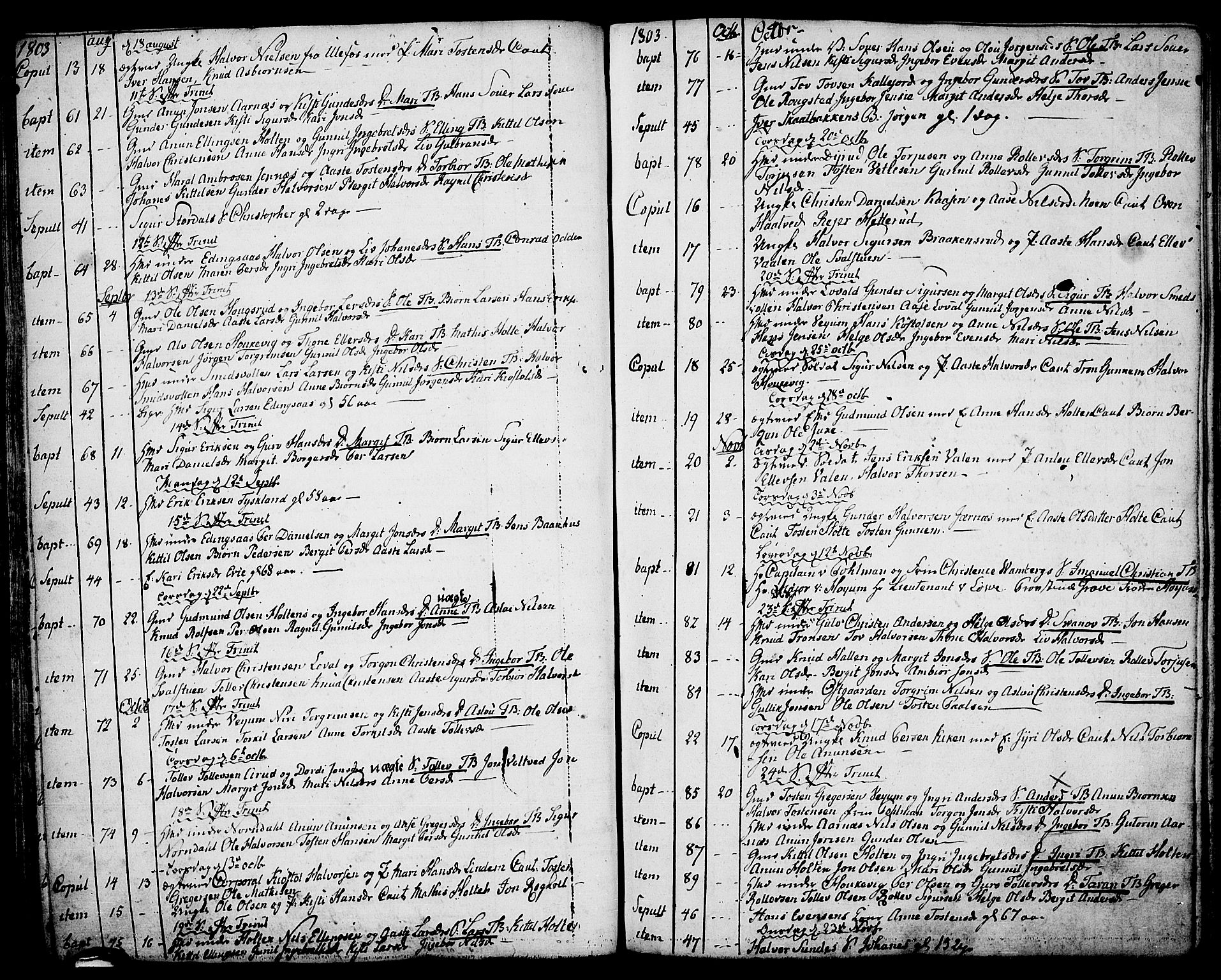 Sauherad kirkebøker, AV/SAKO-A-298/F/Fa/L0004: Ministerialbok nr. I 4, 1767-1814