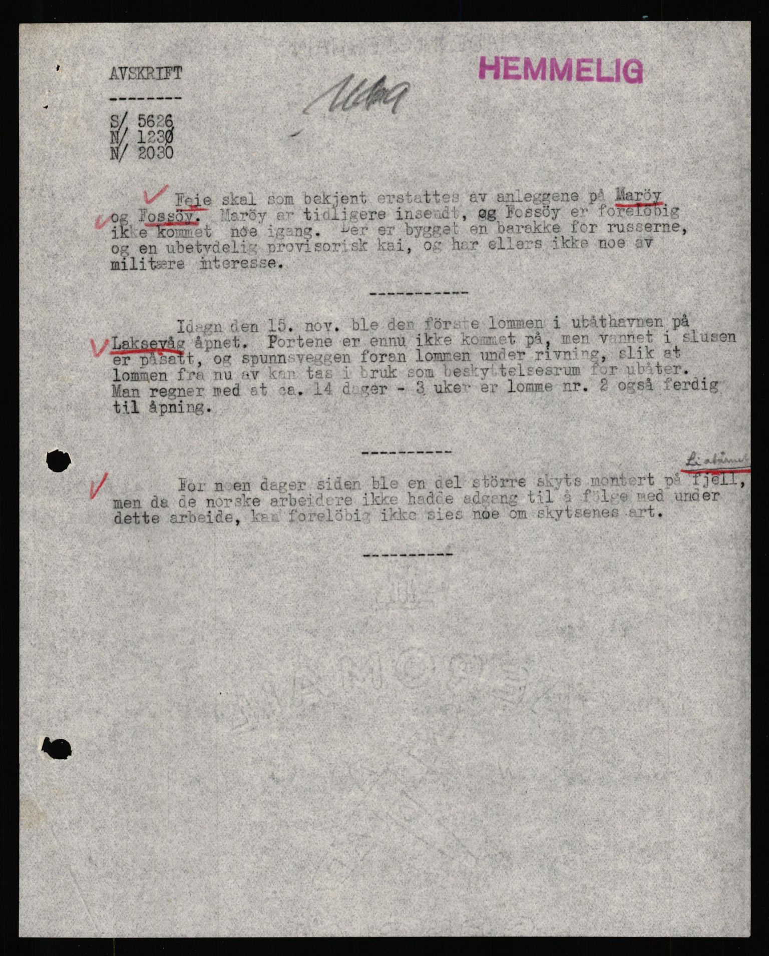 Forsvaret, Forsvarets overkommando II, AV/RA-RAFA-3915/D/Dd/L0008: Minefields. Prohibited Areas. Airfields, 1944, s. 76