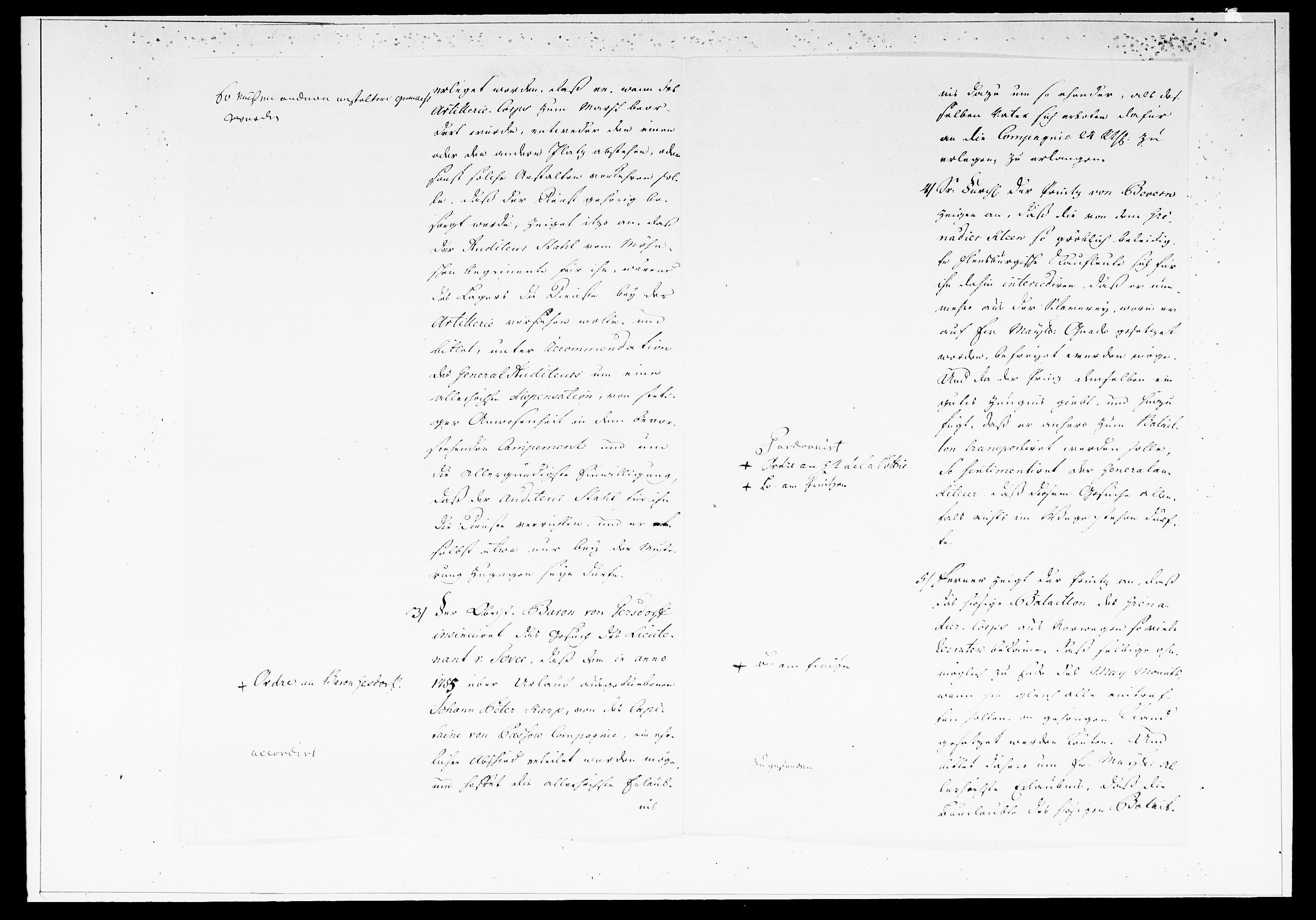 Krigskollegiet, Krigskancelliet, DRA/A-0006/-/1360-1385: Refererede sager, 1761, s. 289