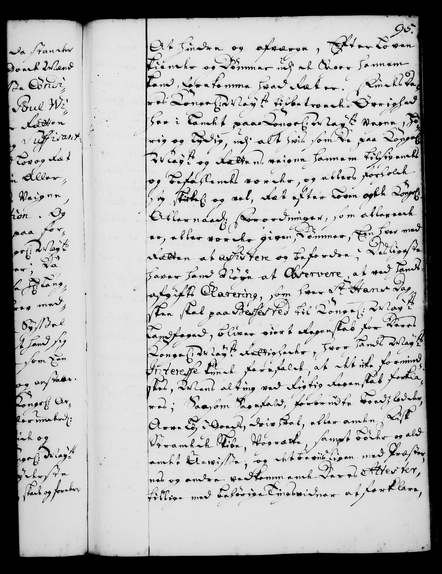 Rentekammeret, Kammerkanselliet, RA/EA-3111/G/Gg/Gga/L0001: Norsk ekspedisjonsprotokoll med register (merket RK 53.1), 1720-1723, s. 95