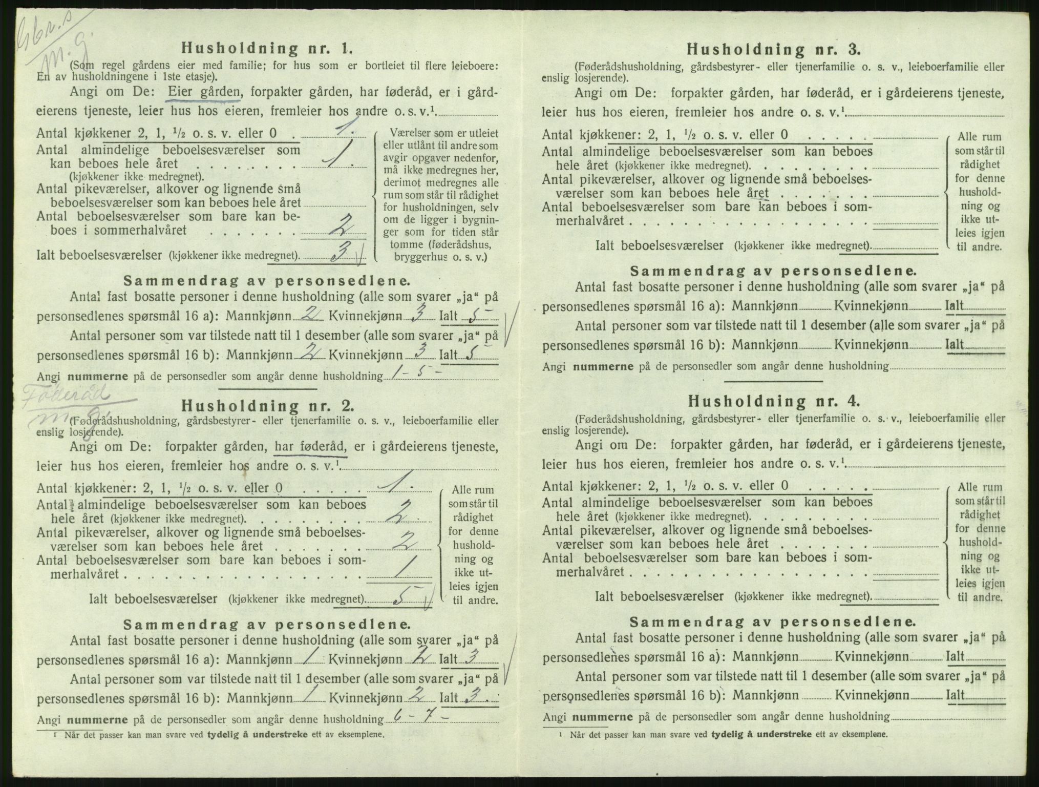 SAT, Folketelling 1920 for 1542 Eresfjord og Vistdal herred, 1920, s. 408