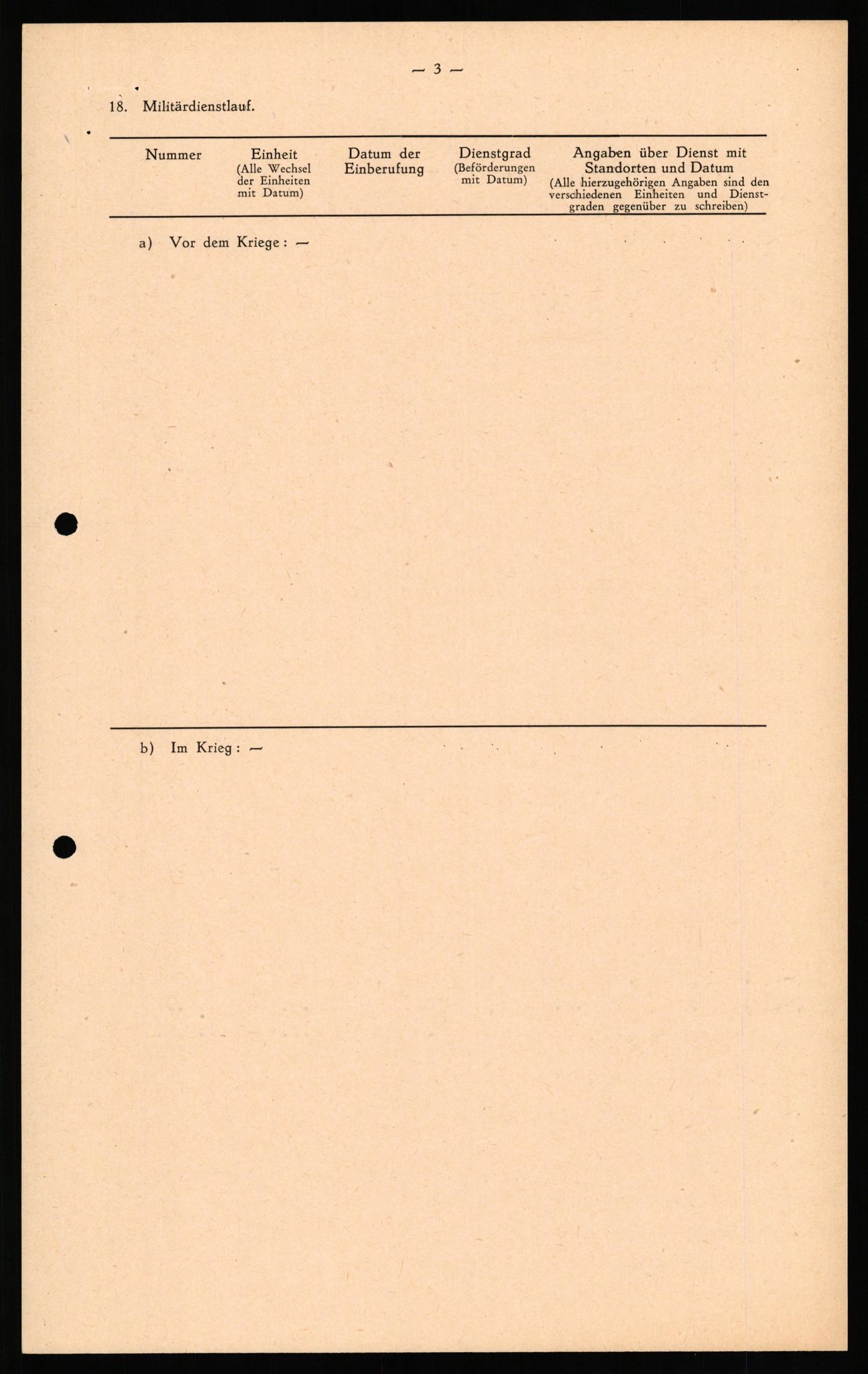 Forsvaret, Forsvarets overkommando II, AV/RA-RAFA-3915/D/Db/L0032: CI Questionaires. Tyske okkupasjonsstyrker i Norge. Tyskere., 1945-1946, s. 4