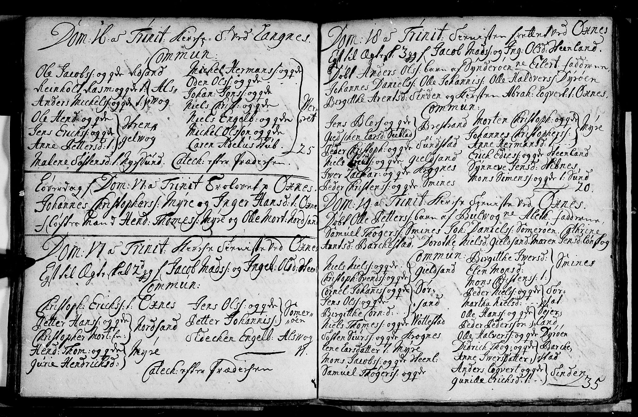 Ministerialprotokoller, klokkerbøker og fødselsregistre - Nordland, AV/SAT-A-1459/893/L1328: Ministerialbok nr. 893A01, 1718-1749