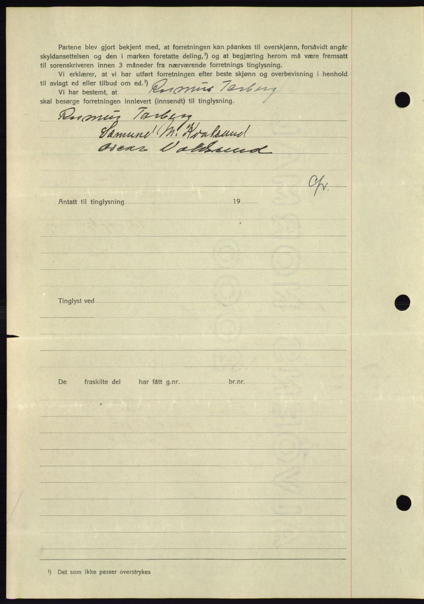 Søre Sunnmøre sorenskriveri, AV/SAT-A-4122/1/2/2C/L0068: Pantebok nr. 62, 1939-1939, Dagboknr: 860/1939