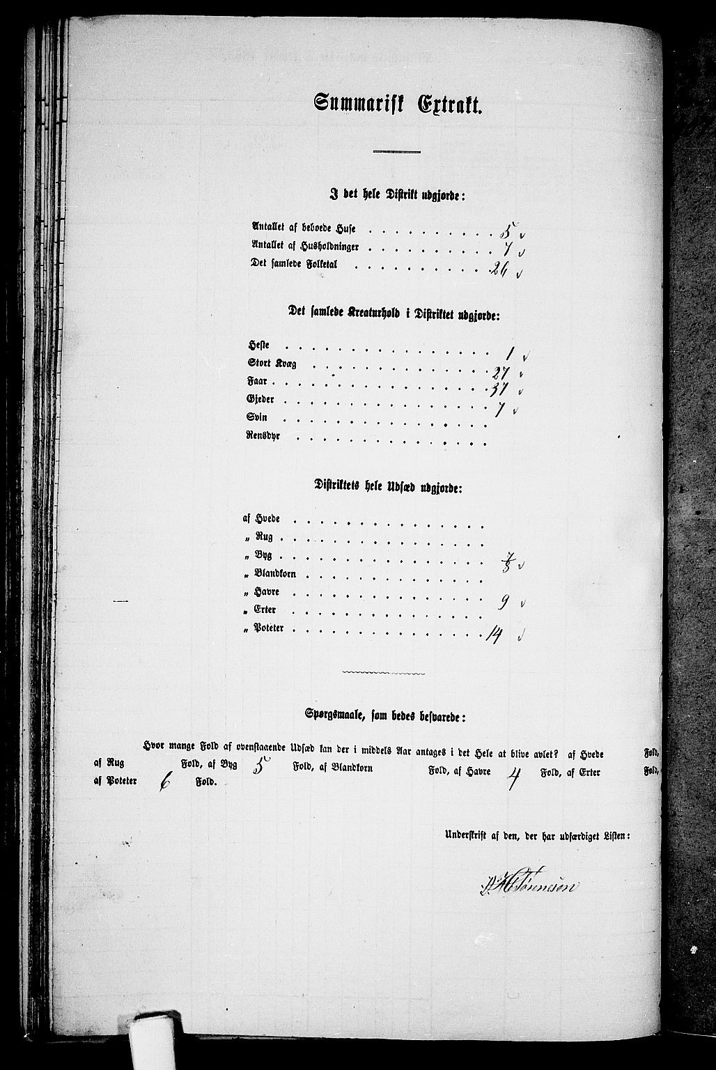 RA, Folketelling 1865 for 1037P Kvinesdal prestegjeld, 1865, s. 91