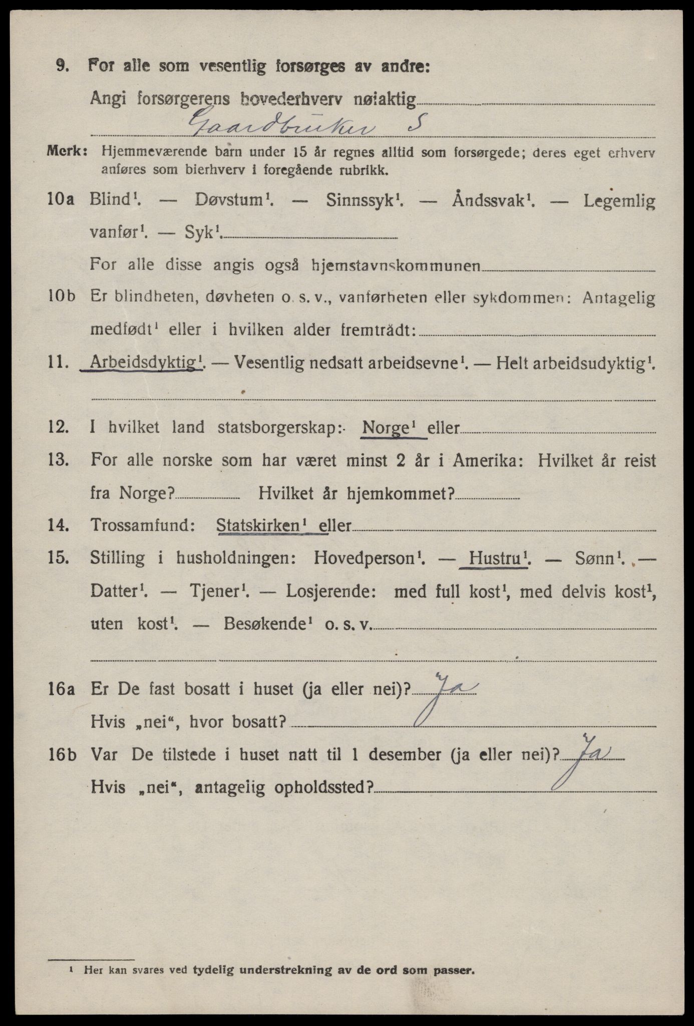 SAST, Folketelling 1920 for 1139 Nedstrand herred, 1920, s. 3318