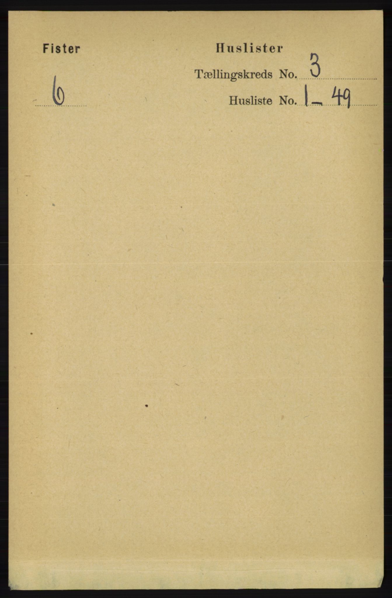 RA, Folketelling 1891 for 1132 Fister herred, 1891, s. 471