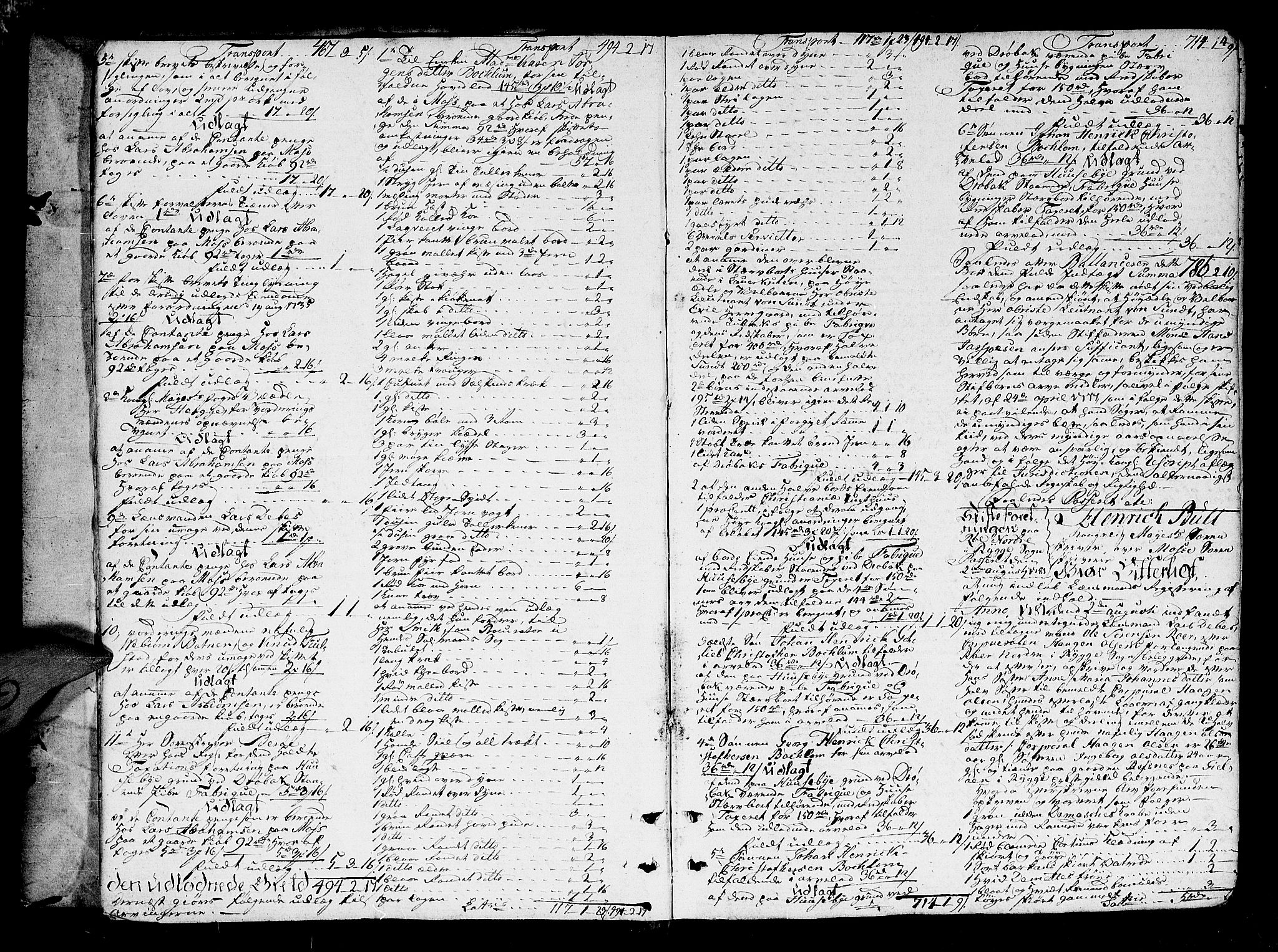 Moss sorenskriveri, SAO/A-10168, 1781-1787, s. 3b-4a