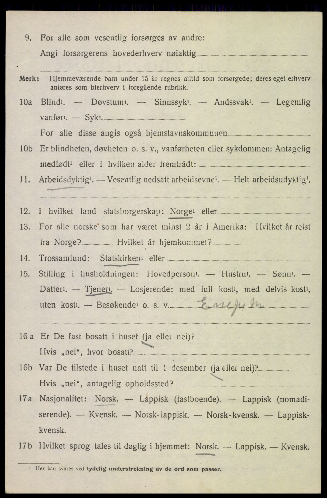 SAT, Folketelling 1920 for 1866 Hadsel herred, 1920, s. 13481