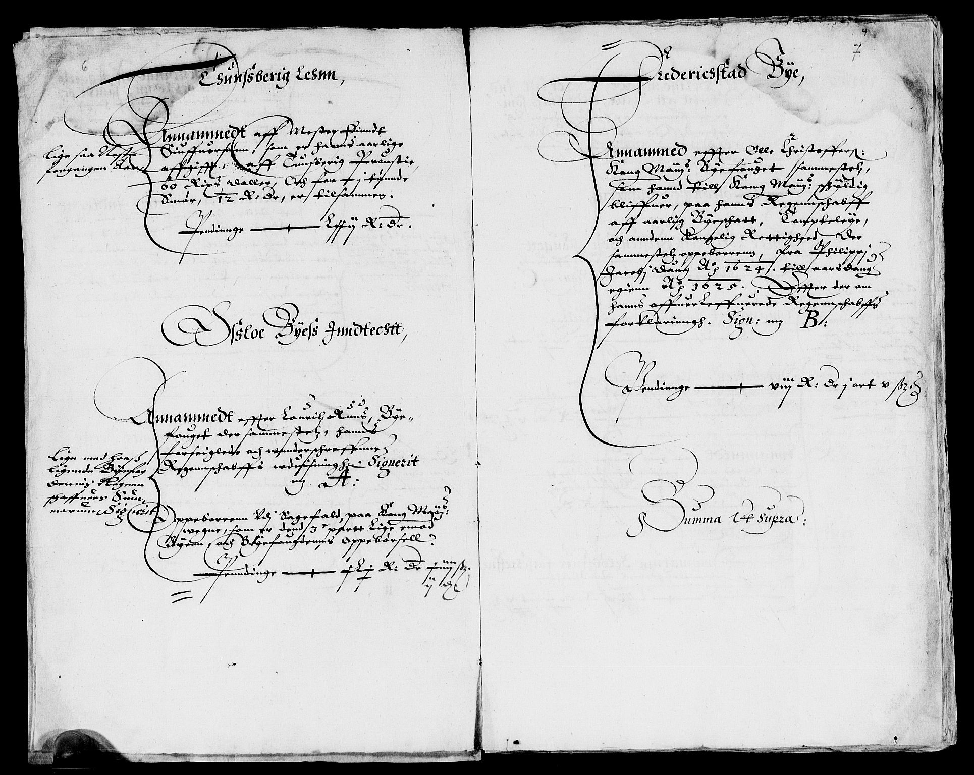 Rentekammeret inntil 1814, Reviderte regnskaper, Lensregnskaper, AV/RA-EA-5023/R/Rb/Rba/L0068: Akershus len, 1623-1625