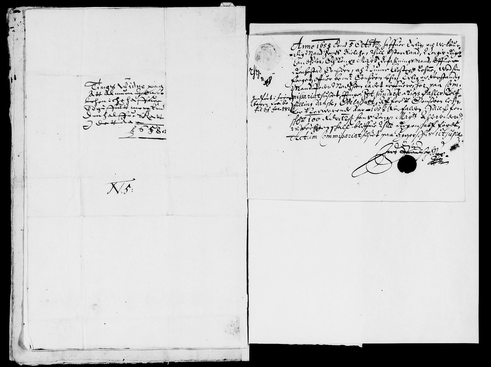 Rentekammeret inntil 1814, Reviderte regnskaper, Lensregnskaper, AV/RA-EA-5023/R/Rb/Rbe/L0004: Onsøy len, 1656-1674