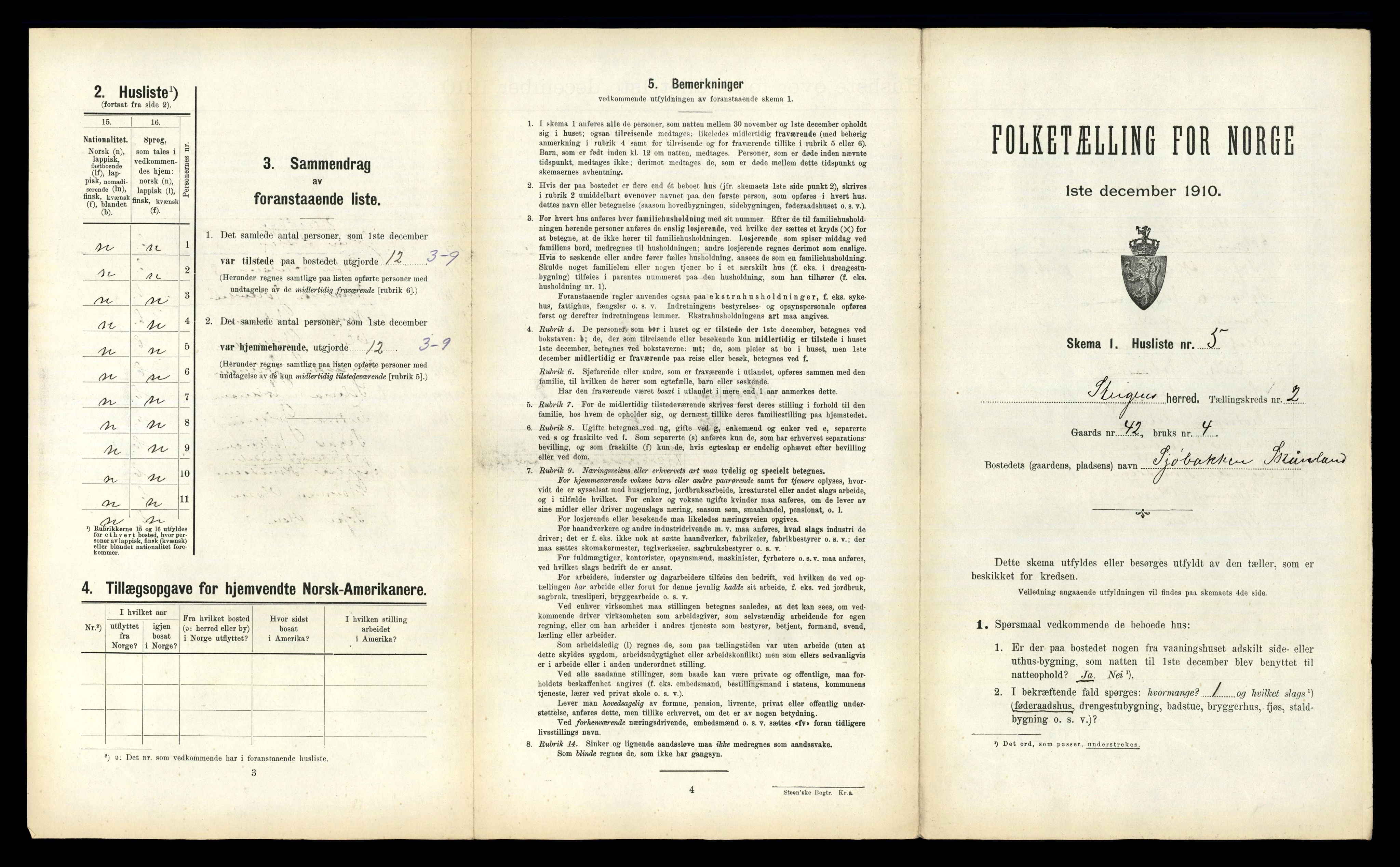 RA, Folketelling 1910 for 1848 Steigen herred, 1910, s. 121