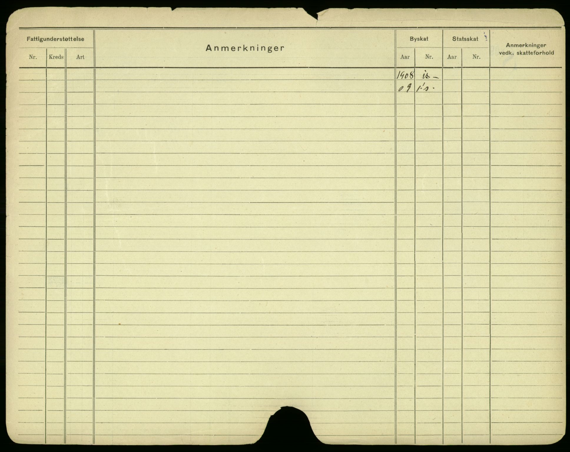Oslo folkeregister, Registerkort, AV/SAO-A-11715/F/Fa/Fac/L0005: Menn, 1906-1914, s. 10b