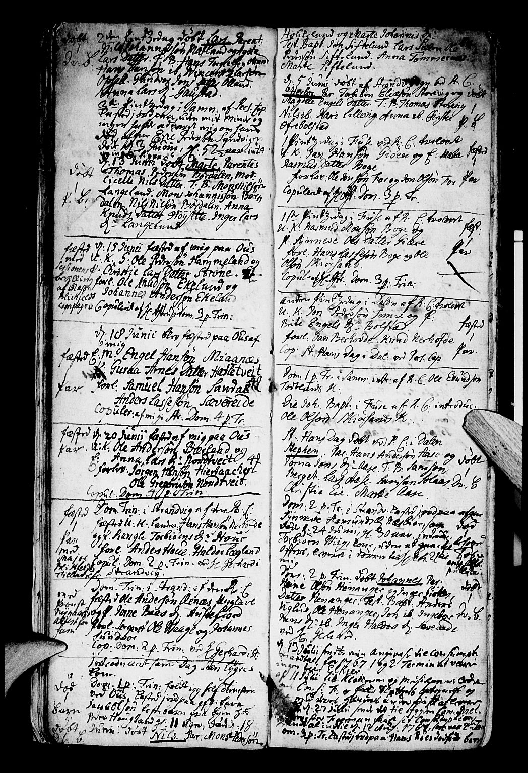 Os sokneprestembete, SAB/A-99929: Ministerialbok nr. A 9, 1766-1779, s. 12