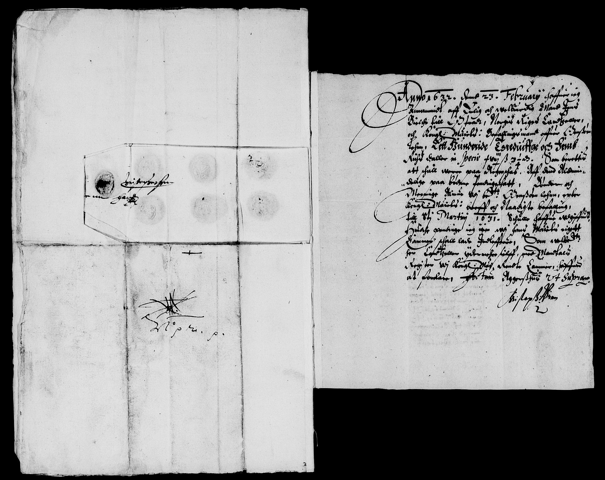 Rentekammeret inntil 1814, Reviderte regnskaper, Lensregnskaper, AV/RA-EA-5023/R/Rb/Rbe/L0001: Onsøy len, 1626-1639