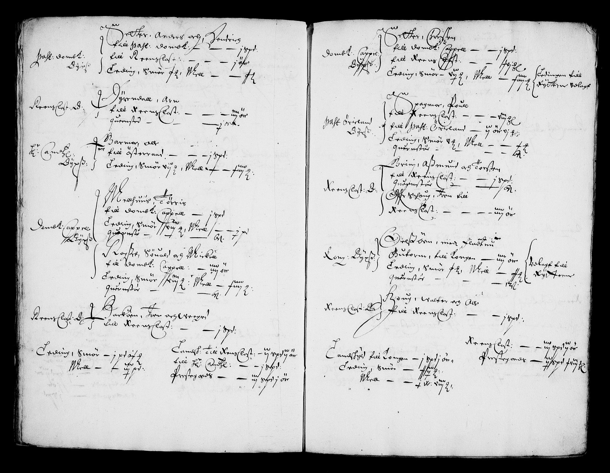 Rentekammeret inntil 1814, Realistisk ordnet avdeling, AV/RA-EA-4070/N/Na/L0002/0002: [XI g]: Trondheims stifts jordebøker: / Fosen fogderi, 1664