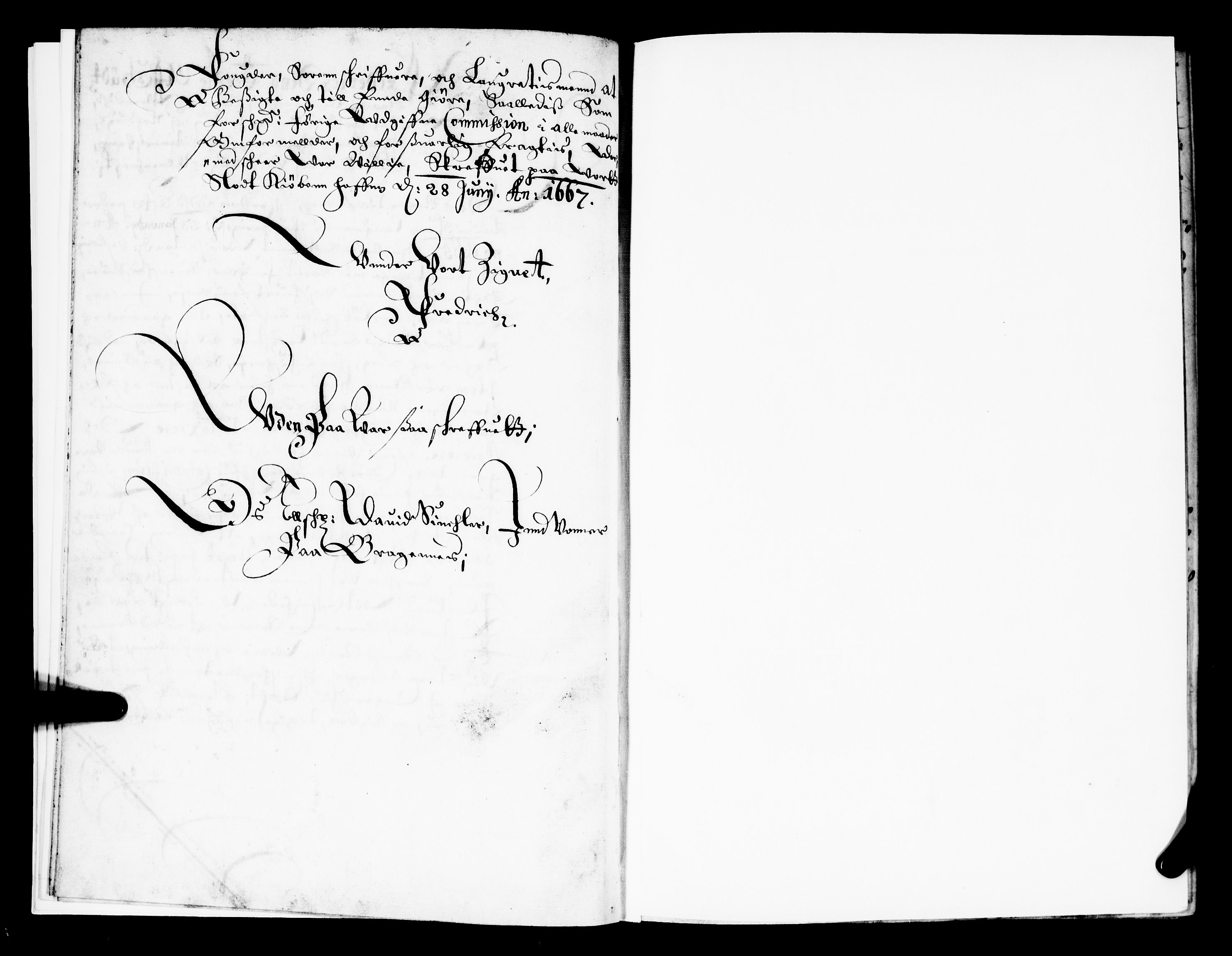 Rentekammeret inntil 1814, Realistisk ordnet avdeling, AV/RA-EA-4070/N/Nb/Nba/L0022: Buskerud fogderi, 1667, s. 3b-4a