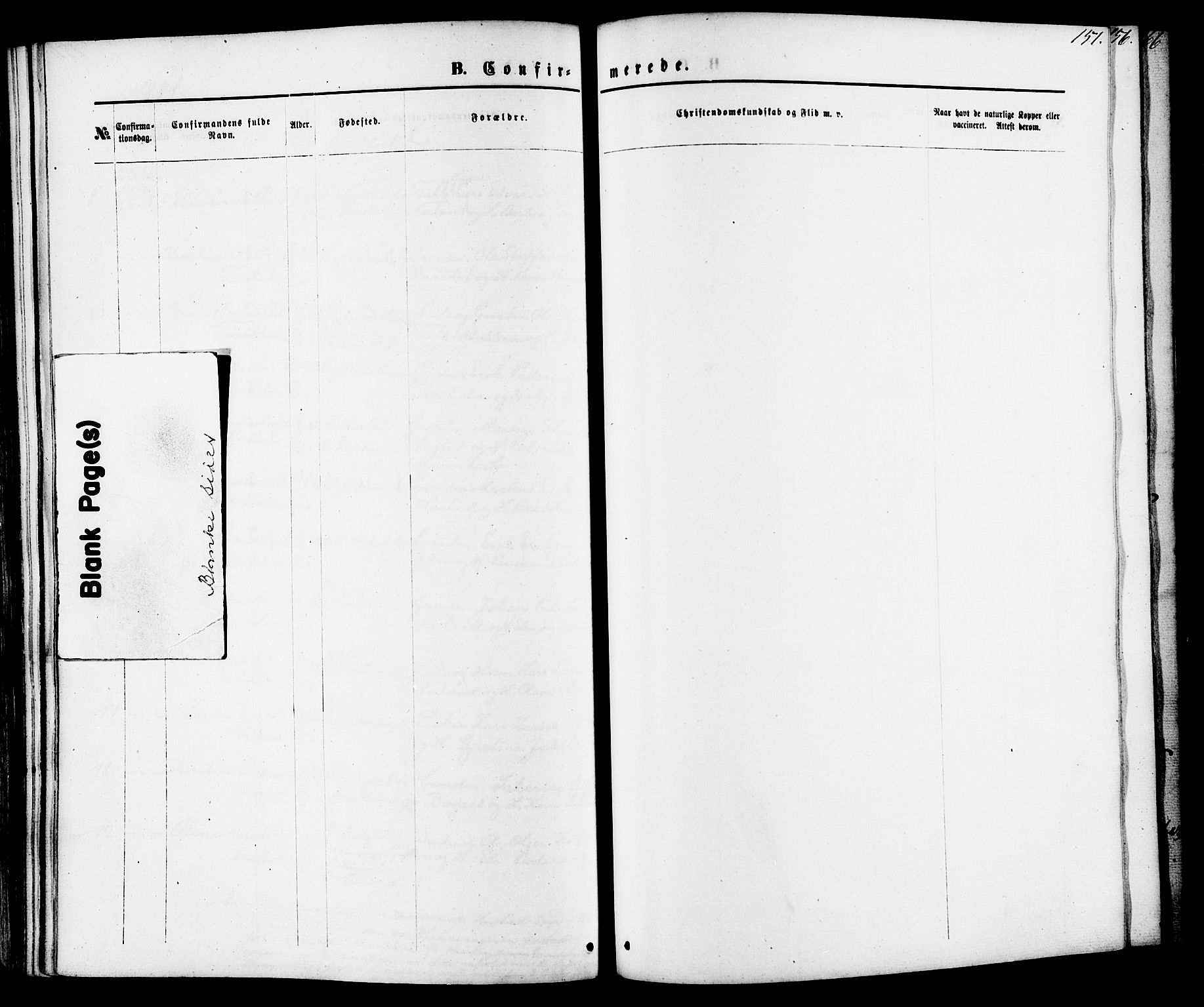 Ministerialprotokoller, klokkerbøker og fødselsregistre - Møre og Romsdal, AV/SAT-A-1454/566/L0768: Ministerialbok nr. 566A07, 1869-1881, s. 151