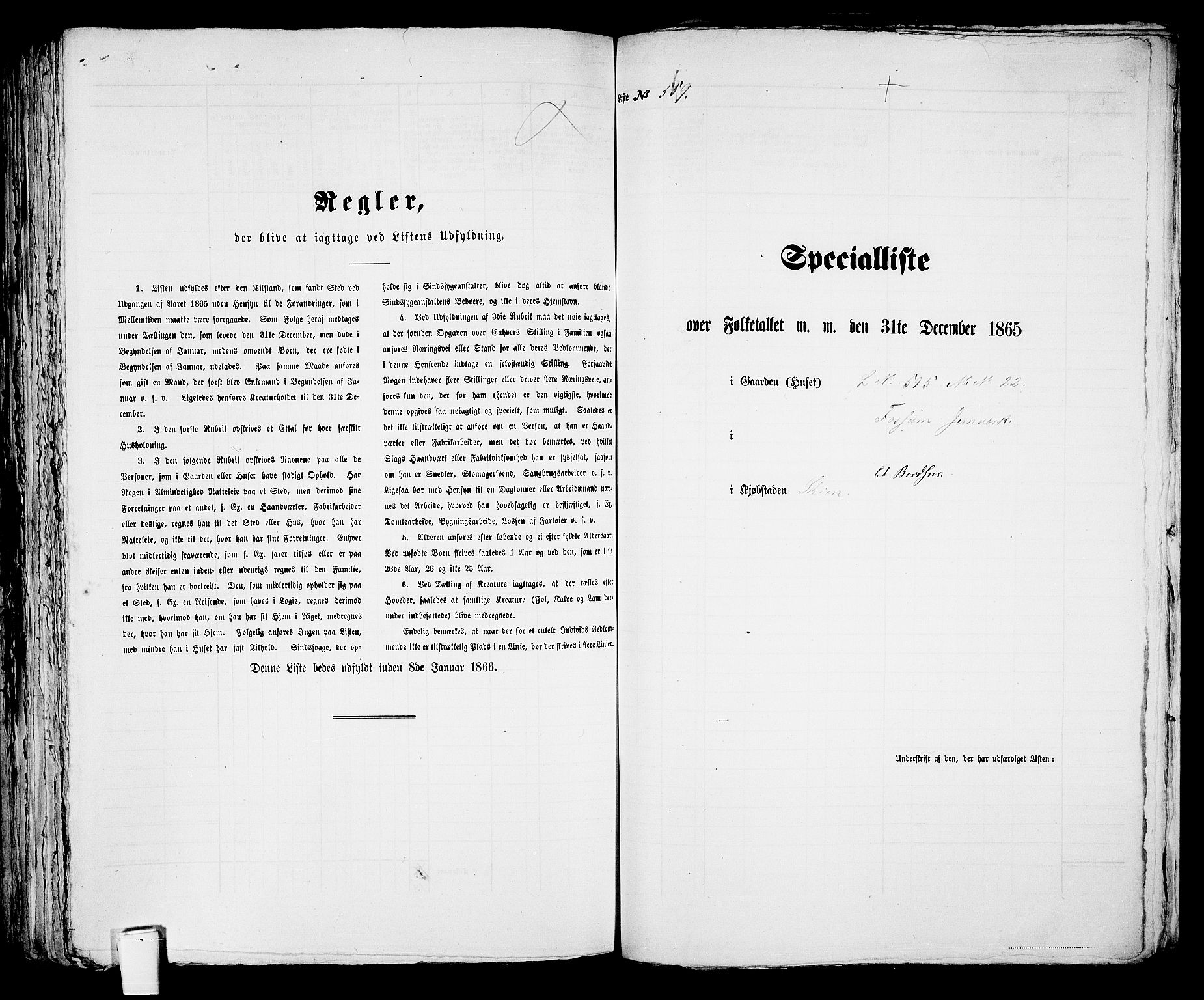 RA, Folketelling 1865 for 0806P Skien prestegjeld, 1865, s. 1146