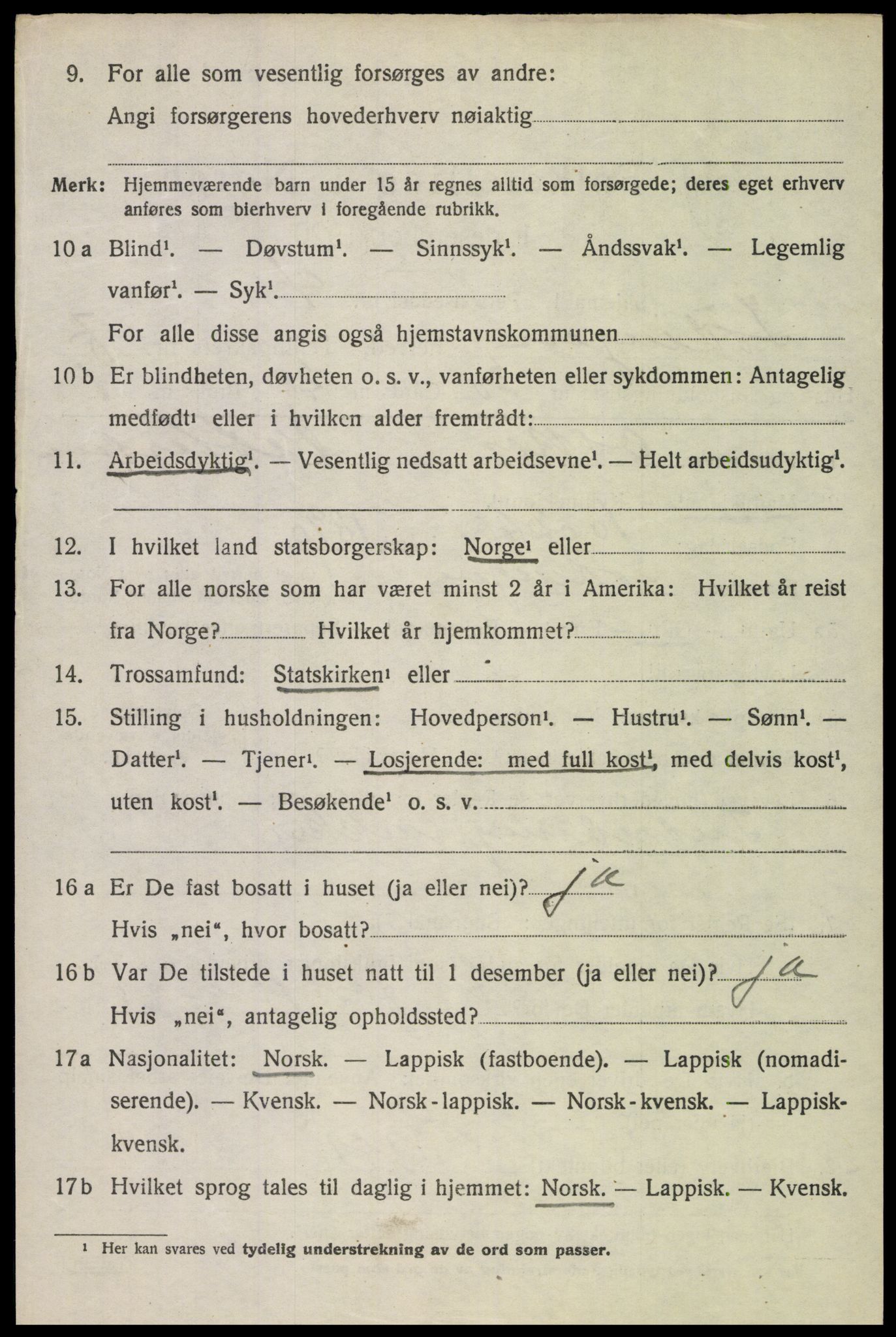 SAT, Folketelling 1920 for 1851 Lødingen herred, 1920, s. 4432