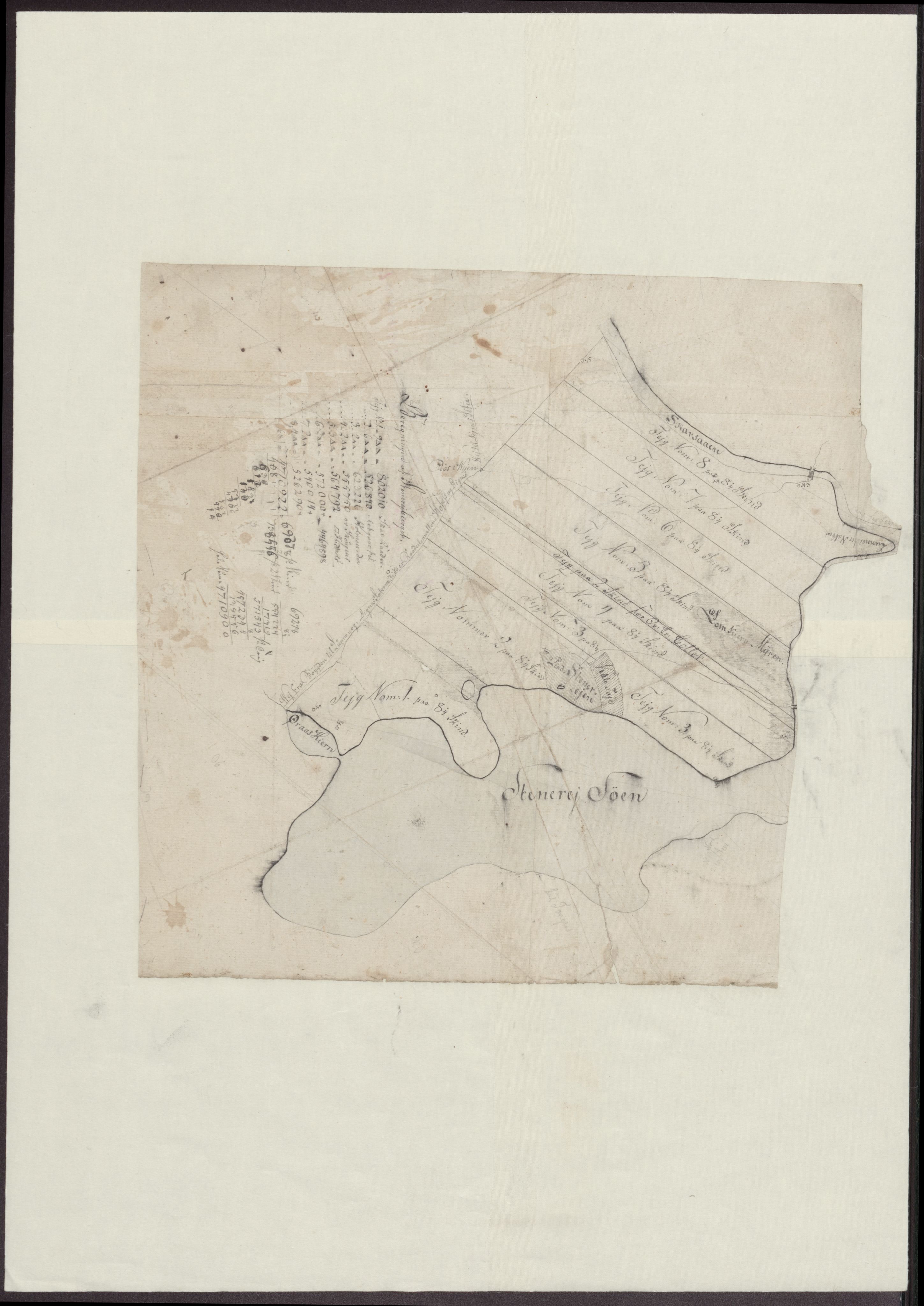 Kartsamlingen - Statsarkivet i Hamar, AV/SAH-KART-001/F/Fa/L0001: Kart, 1629-1992, s. 180