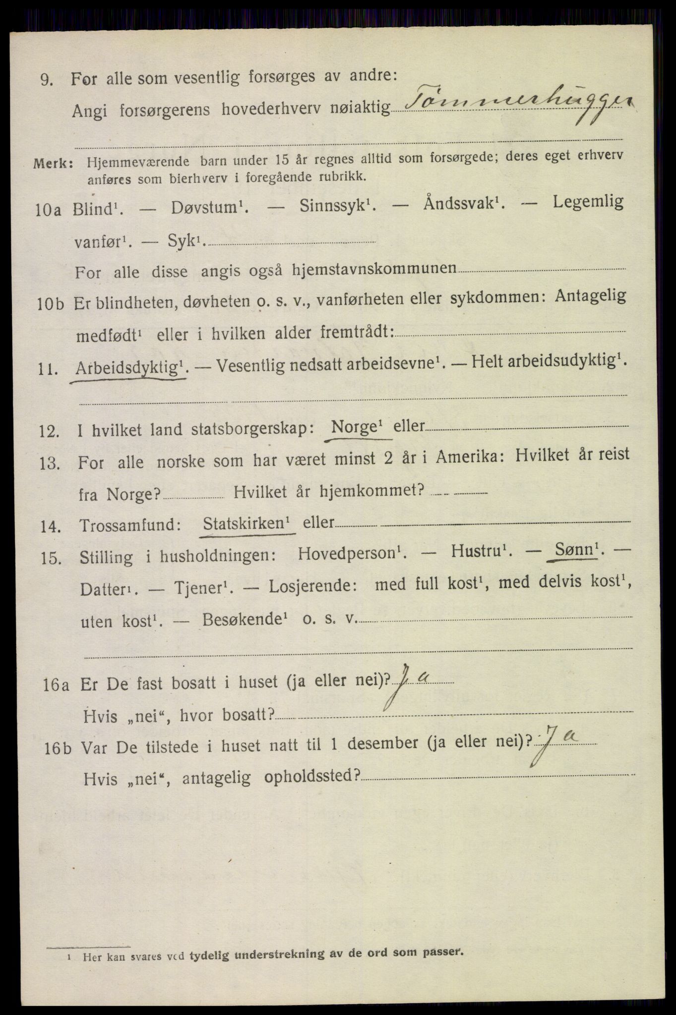SAH, Folketelling 1920 for 0428 Trysil herred, 1920, s. 6550